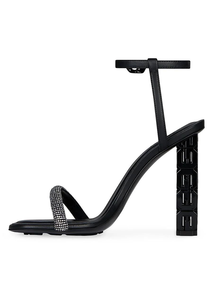 Givenchy o1loc1c0724 Heeled Sandals in Black Size US 10 / IT 40 - 7 Thumbnail
