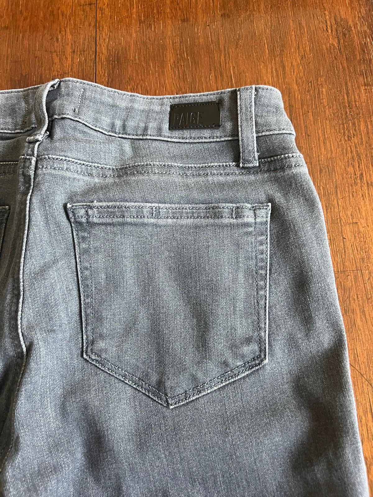 Paige Paige - Verdugo Ankle Gray Jeans - Size 26 Size 26" / US 2 / IT 38 - 3 Thumbnail