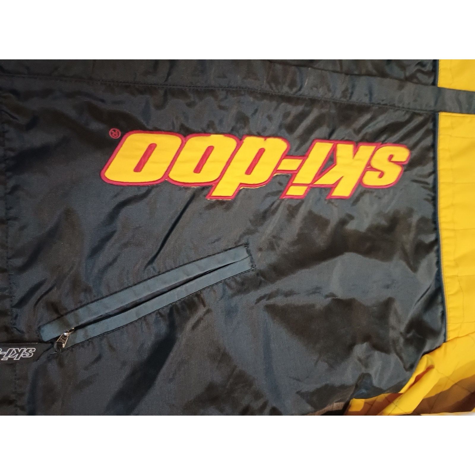 Ski-Doo Vintage Ski-Doo Rotax Yellow Jacket Size M Bombardier Sno Size US M / EU 48-50 / 2 - 6 Thumbnail