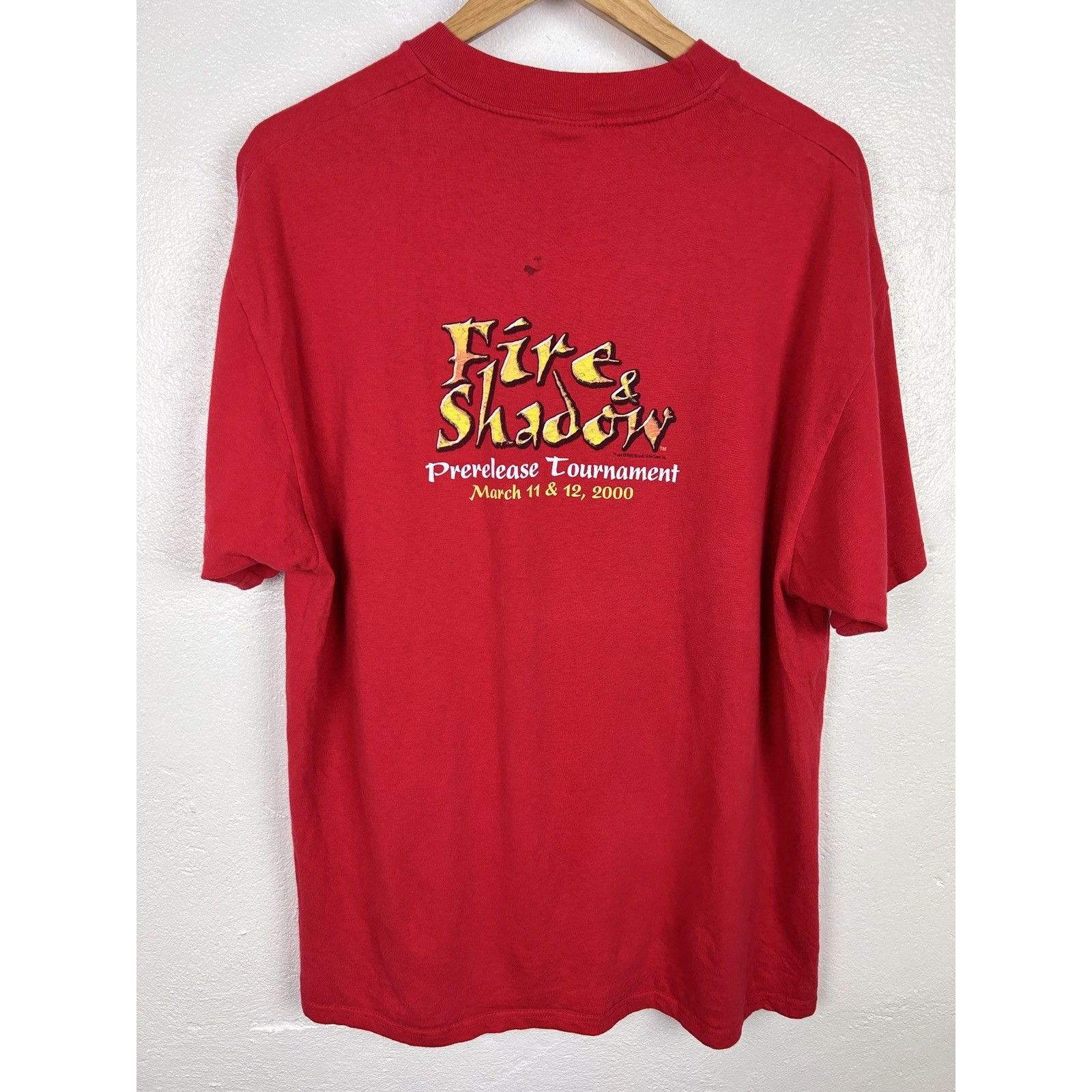 The Game Legend Of The Five Rings 2000 Fire Shadow Pre Tournament Tee Size US XL / EU 56 / 4 - 5 Thumbnail