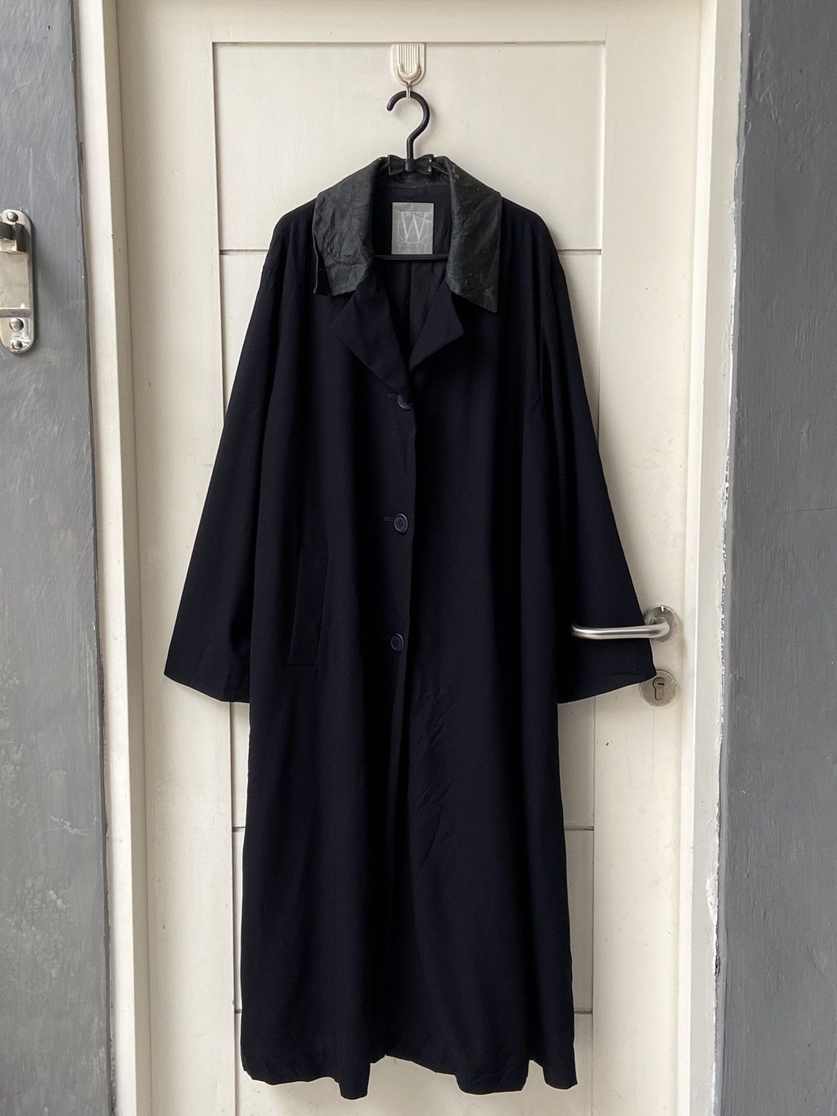 Yohji Yamamoto GROUND Y 22aw Front fluttering coat GE-C07