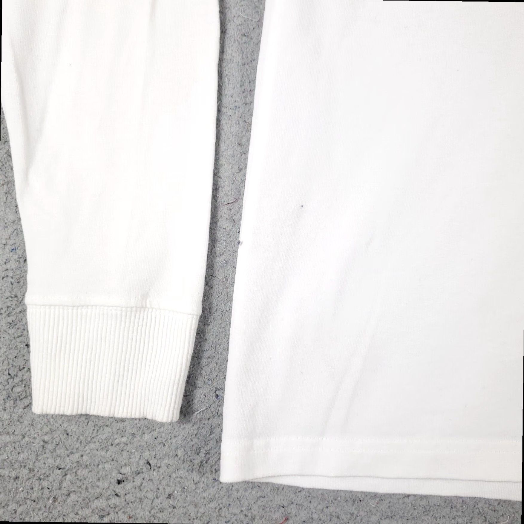Tommy Hilfiger Tommy Hilfiger Sweater Womens Large White Crew Neck Pullover Long Sleeve Cotton Blend Casual Fall Winter * Size L / US 10 / IT 46 - 3 Thumbnail