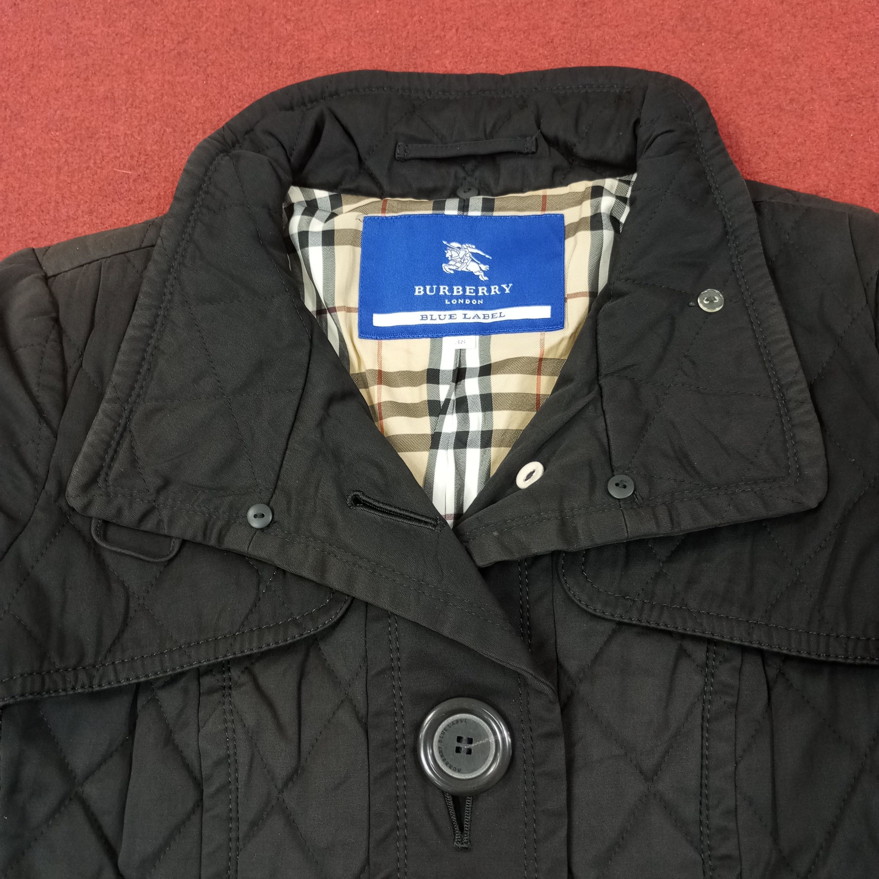 Burberry Burberry London Blue Label Custom Art Trench Jacket c245n17 Size XS / US 0-2 / IT 36-38 - 5 Thumbnail