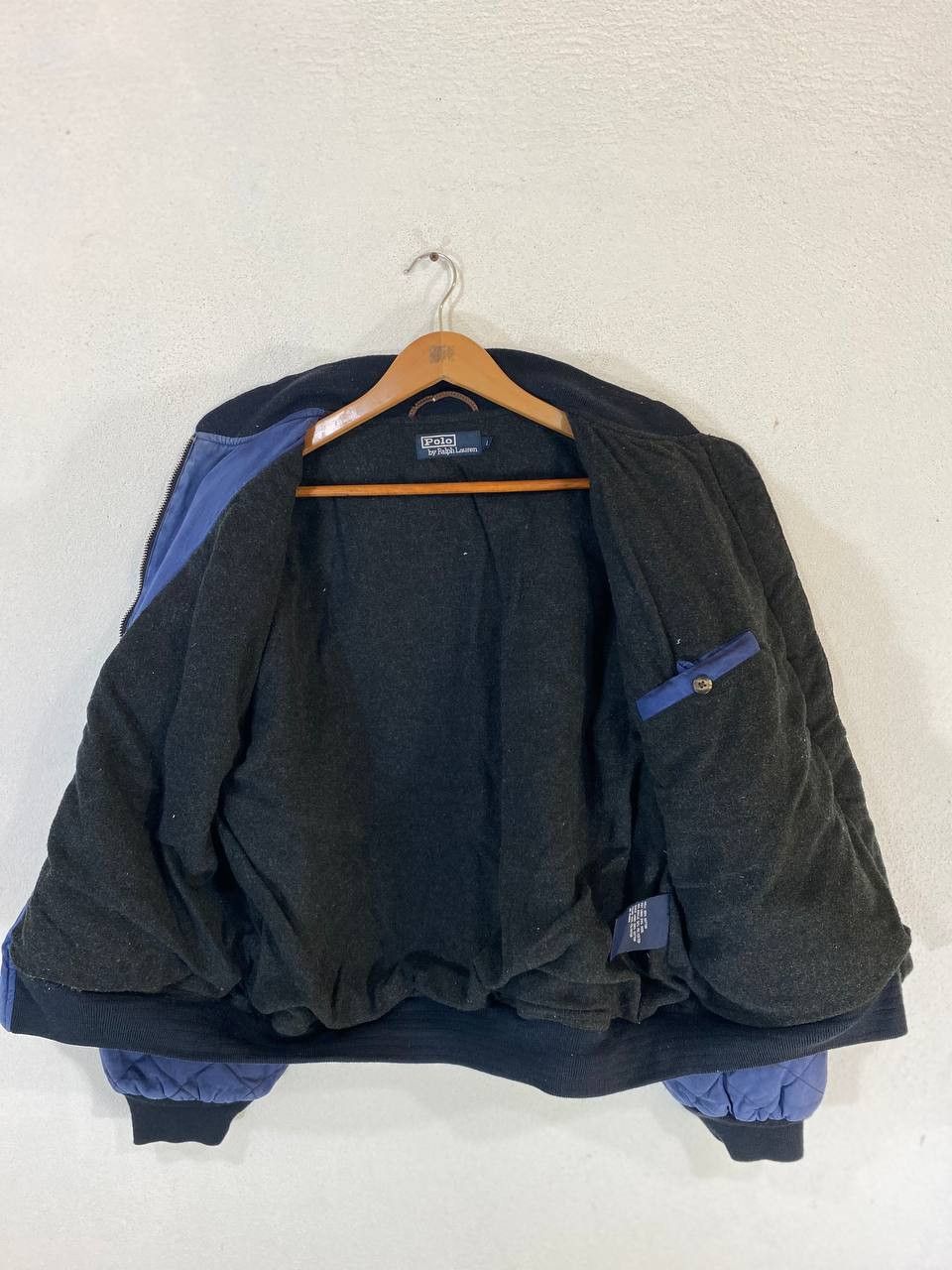Polo Ralph Lauren × Vintage vintage polo ralph lauren quilted bomber jacket nice design Size US L / EU 52-54 / 3 - 9 Thumbnail