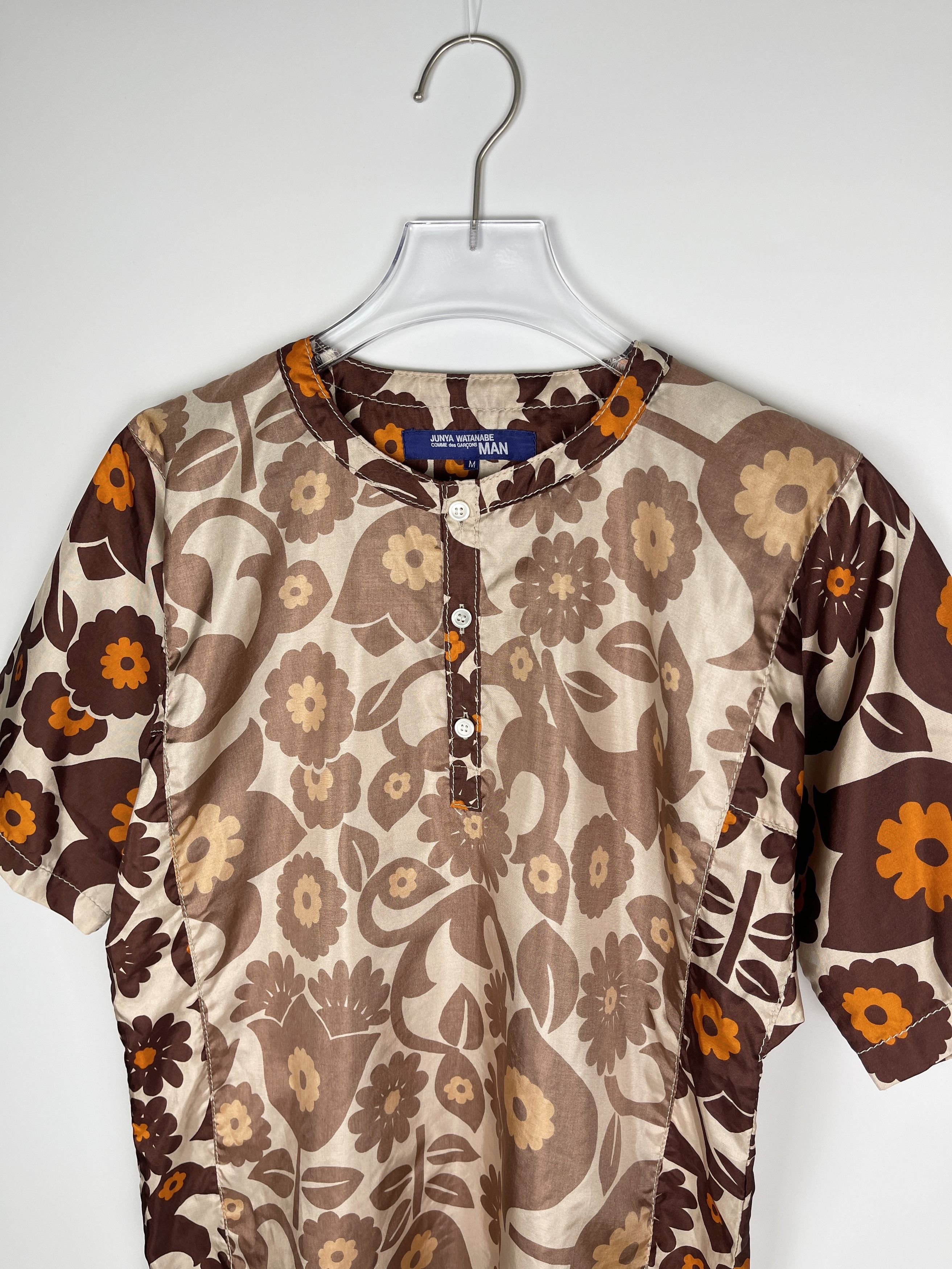 Comme des Garcons × Junya Watanabe Junya Watanabe S/S05 Disassembled Wild Flower Shirt Size US M / EU 48-50 / 2 - 3 Thumbnail