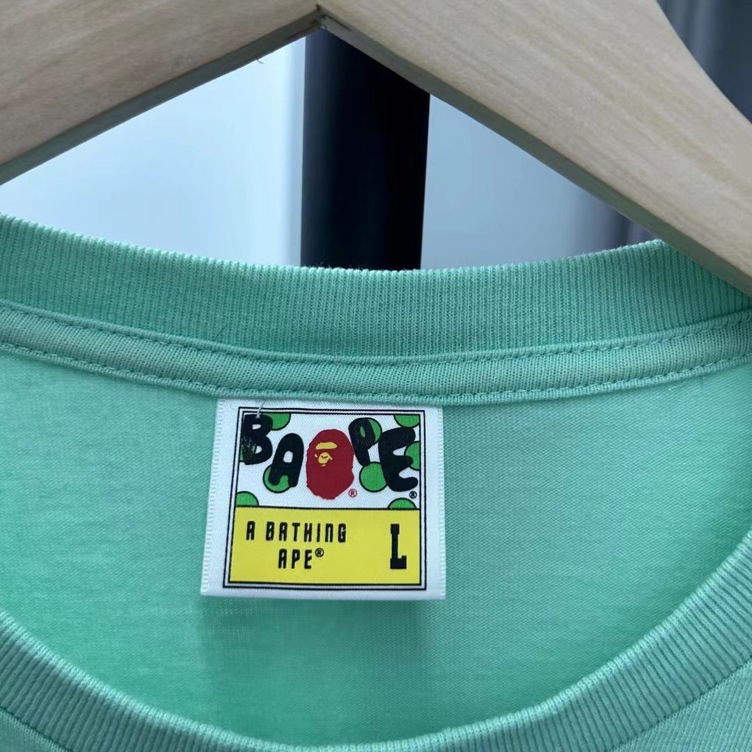 Bape KATAKANA COLLEGE TEE Size US L / EU 52-54 / 3 - 3 Thumbnail