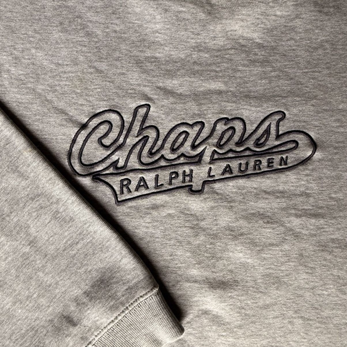 Chaps Ralph Lauren Grey boxy Ralph Lauren Chaps crewneck Size US L / EU 52-54 / 3 - 4 Thumbnail