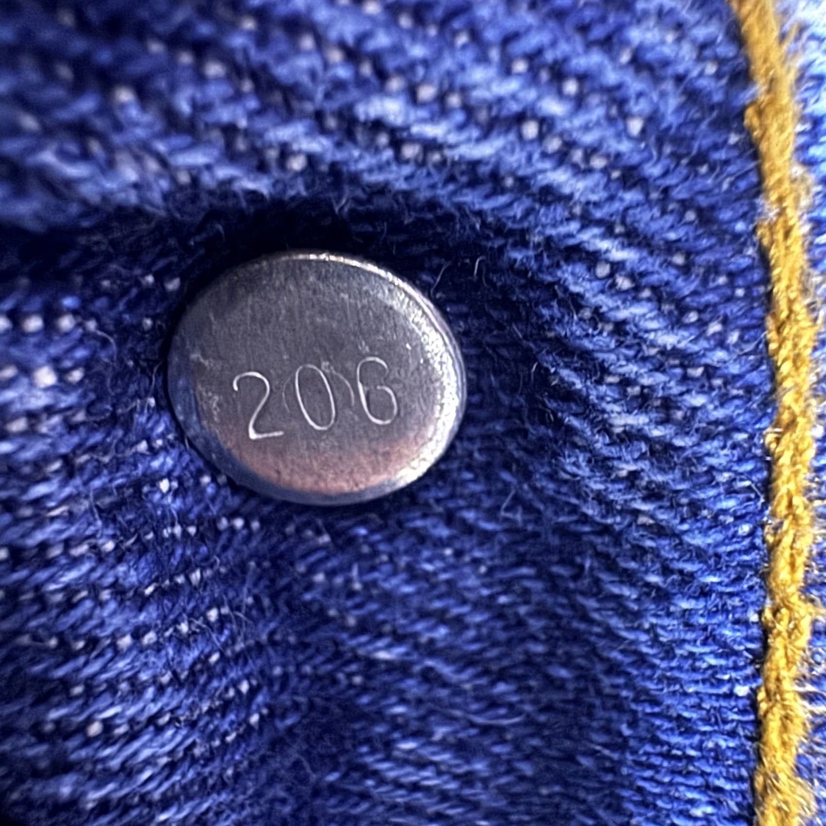 Levi's Levi'S Jeans 38 Blue Orange Tab Mens 38x30 Denim USA Made Scovill Zip Size US 38 / EU 54 - 5 Thumbnail