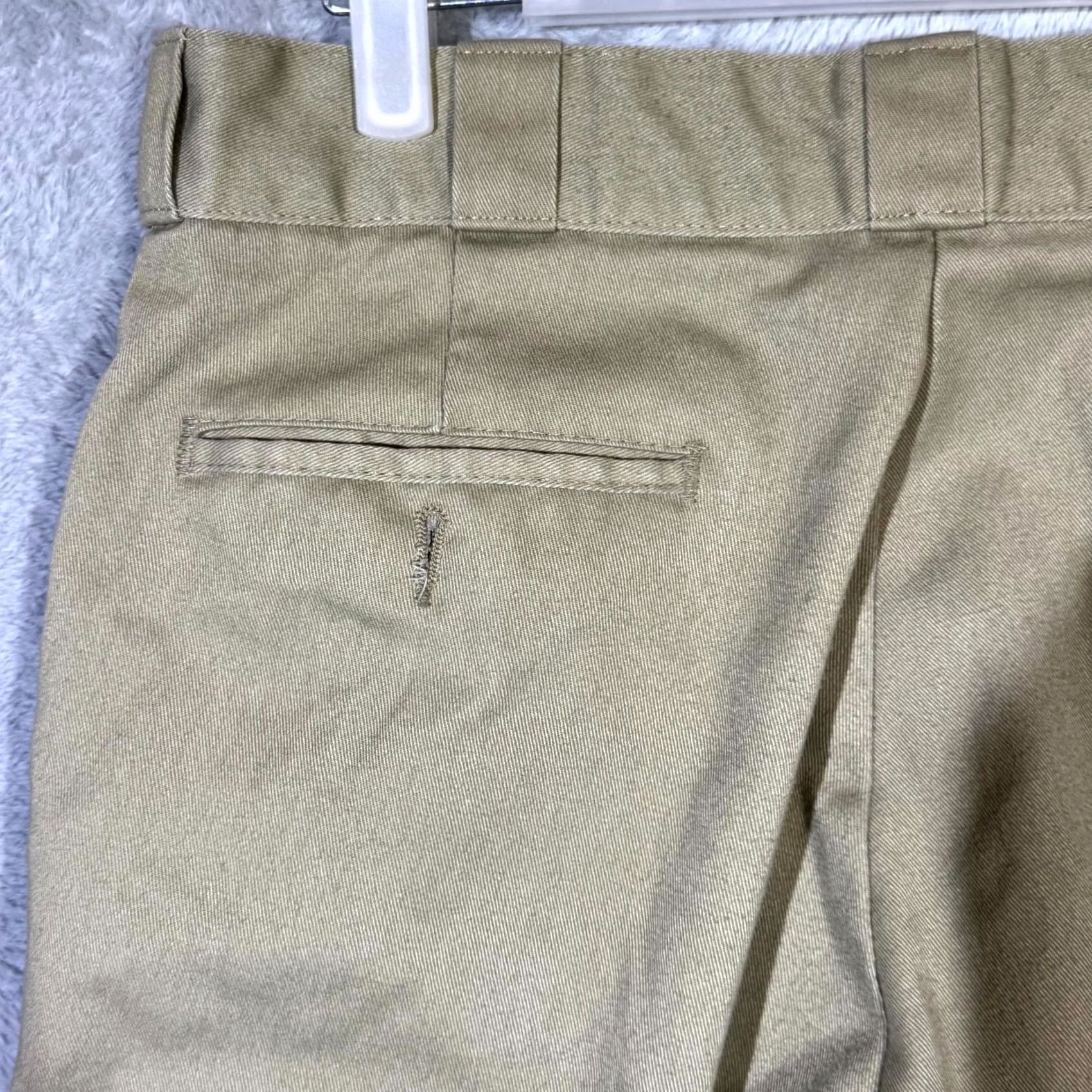 Dickies Dickies 874 Men’s Work Pants 34×33 Beige Original Fit High-Rise Straight Leg Size US 34 / EU 50 - 7 Thumbnail