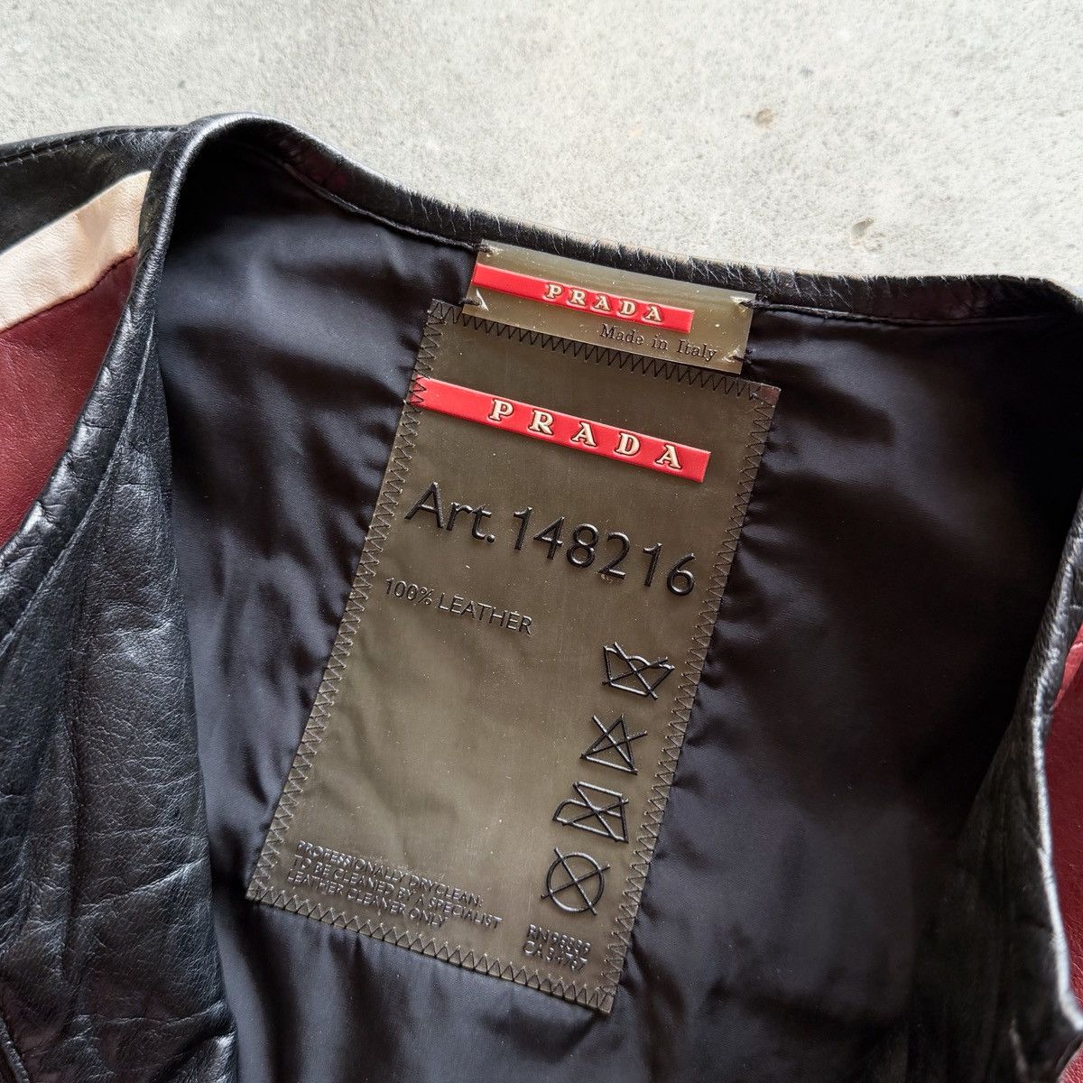 Prada Prada AW2007 Café Racer Pelle Leather Biker Jacket Size M / US 6-8 / IT 42-44 - 4 Thumbnail