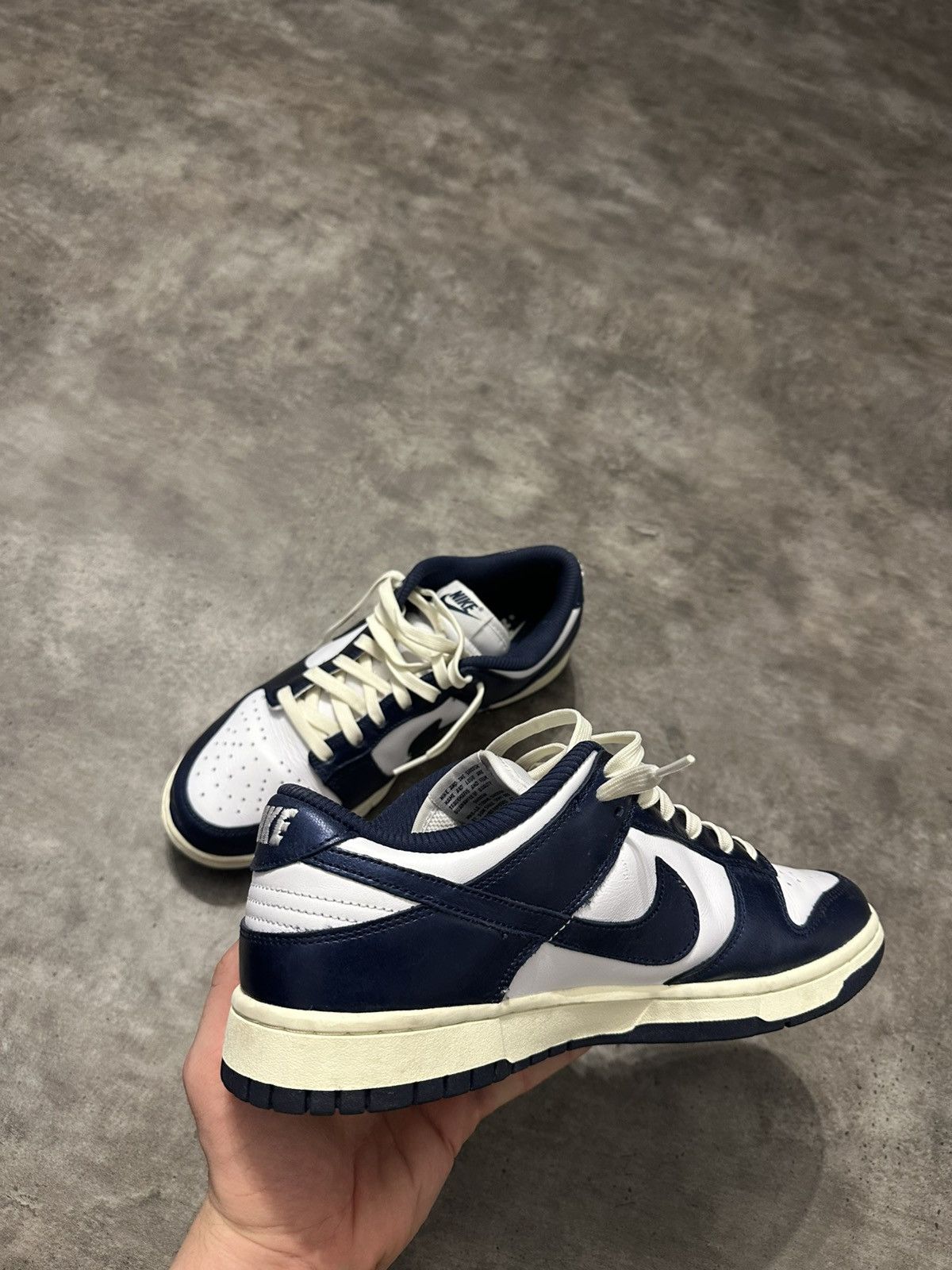 Nike Nike dunk navy blue Size US 9.5 / EU 42-43 - 3 Thumbnail