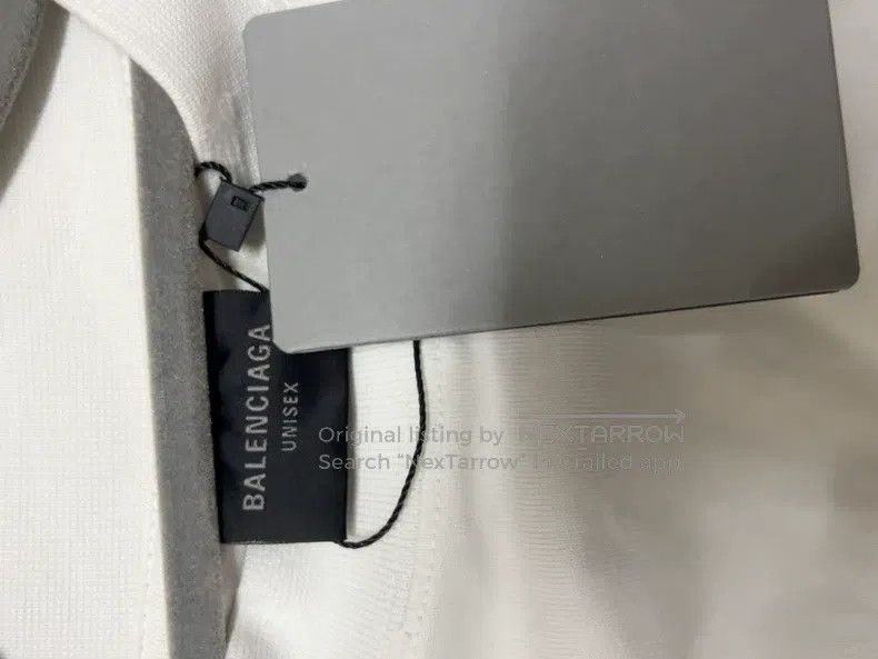Balenciaga Balenciaga Inverted Letter Short Sleeve Size US M / EU 48-50 / 2 - 2 Thumbnail