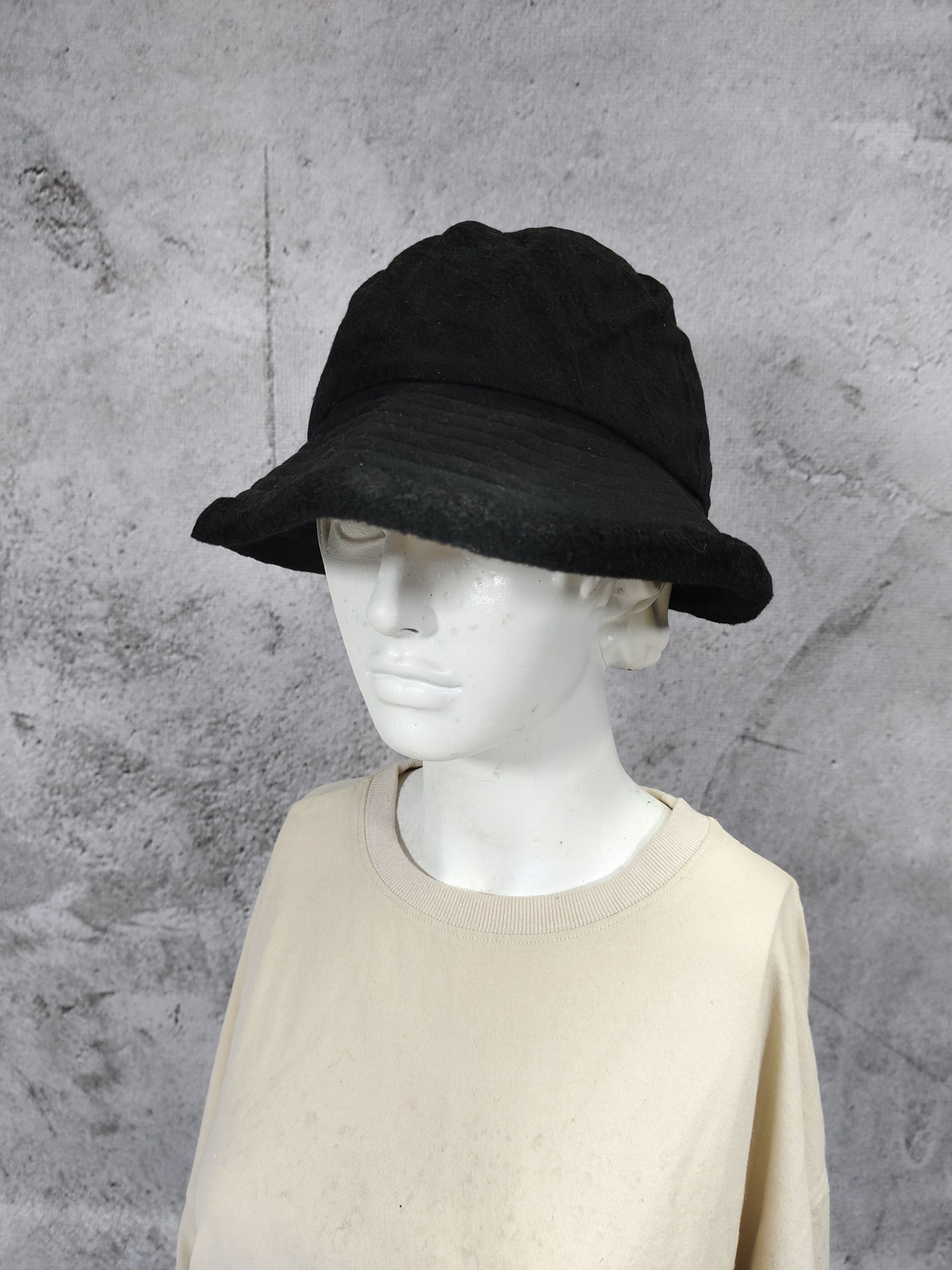 Balmain 2000s Balmain- Silhouette Archive Wide Brim Bucket Hat Size ONE SIZE - 2 Thumbnail