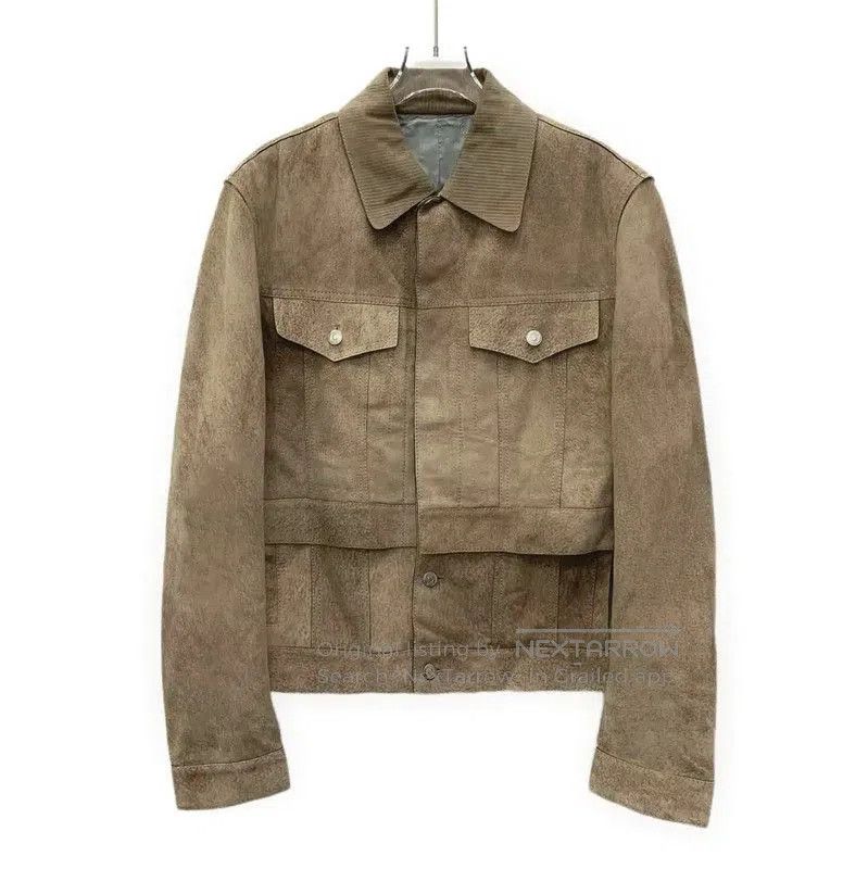 Dior Dior Brown Lambskin Men's Outerwear Jacket . Size US M / EU 48-50 / 2 - 1 Thumbnail