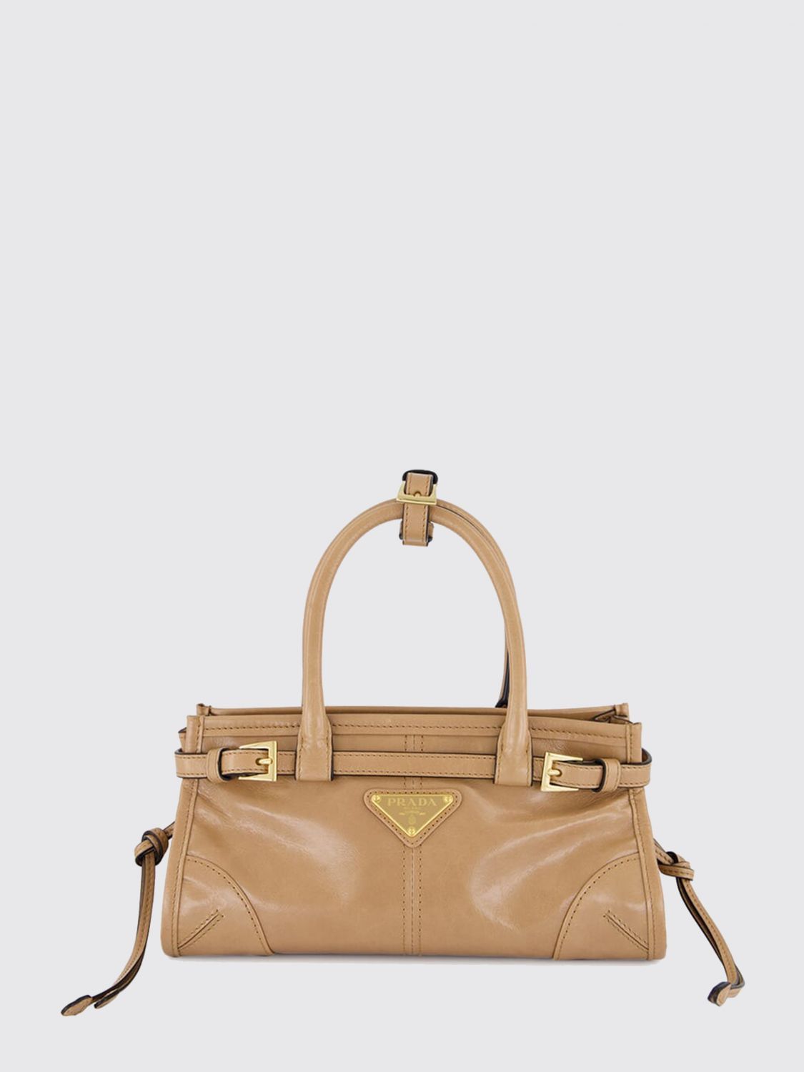 Prada Prada Handbag Woman Beige Size ONE SIZE - 1 Preview