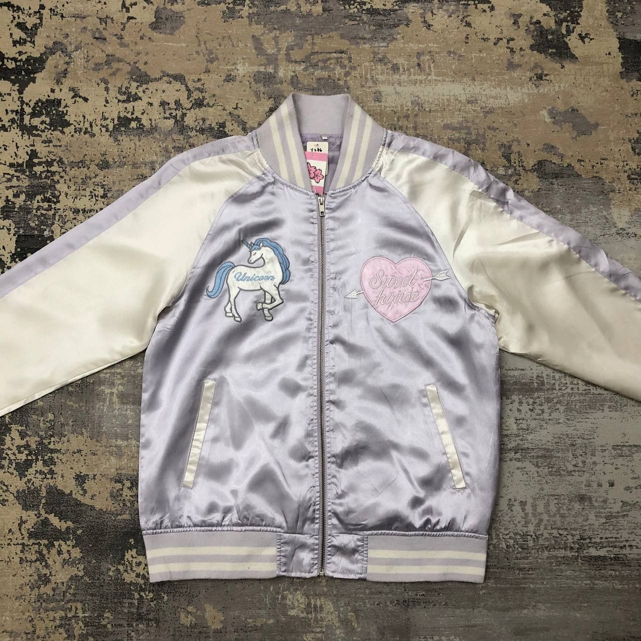 Japanese Brand Y276 SUKAJAN UNICORN MIGNON LA BONBONNIERE JACKET Size M / US 6-8 / IT 42-44 - 3 Thumbnail