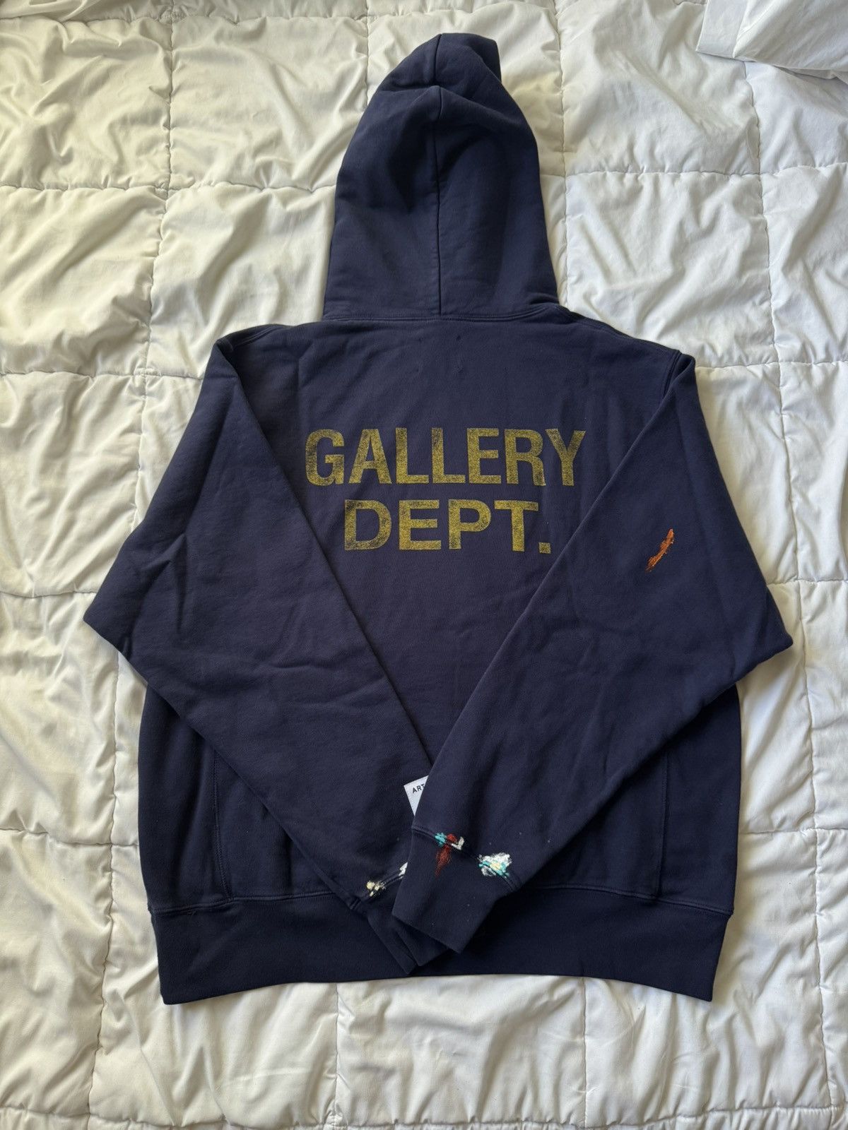 Gallery Dept. GALLERY DEPT. PAINT LOGO HOODIE Size US XL / EU 56 / 4 - 2 Thumbnail
