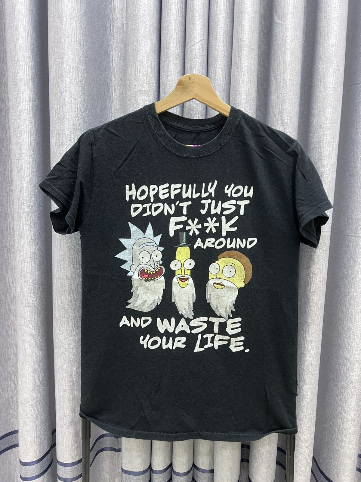 Nickelodeon Thrashed Faded Ricky Morty Cartoon Movie tee Size US S / EU 44-46 / 1 - 1 Thumbnail