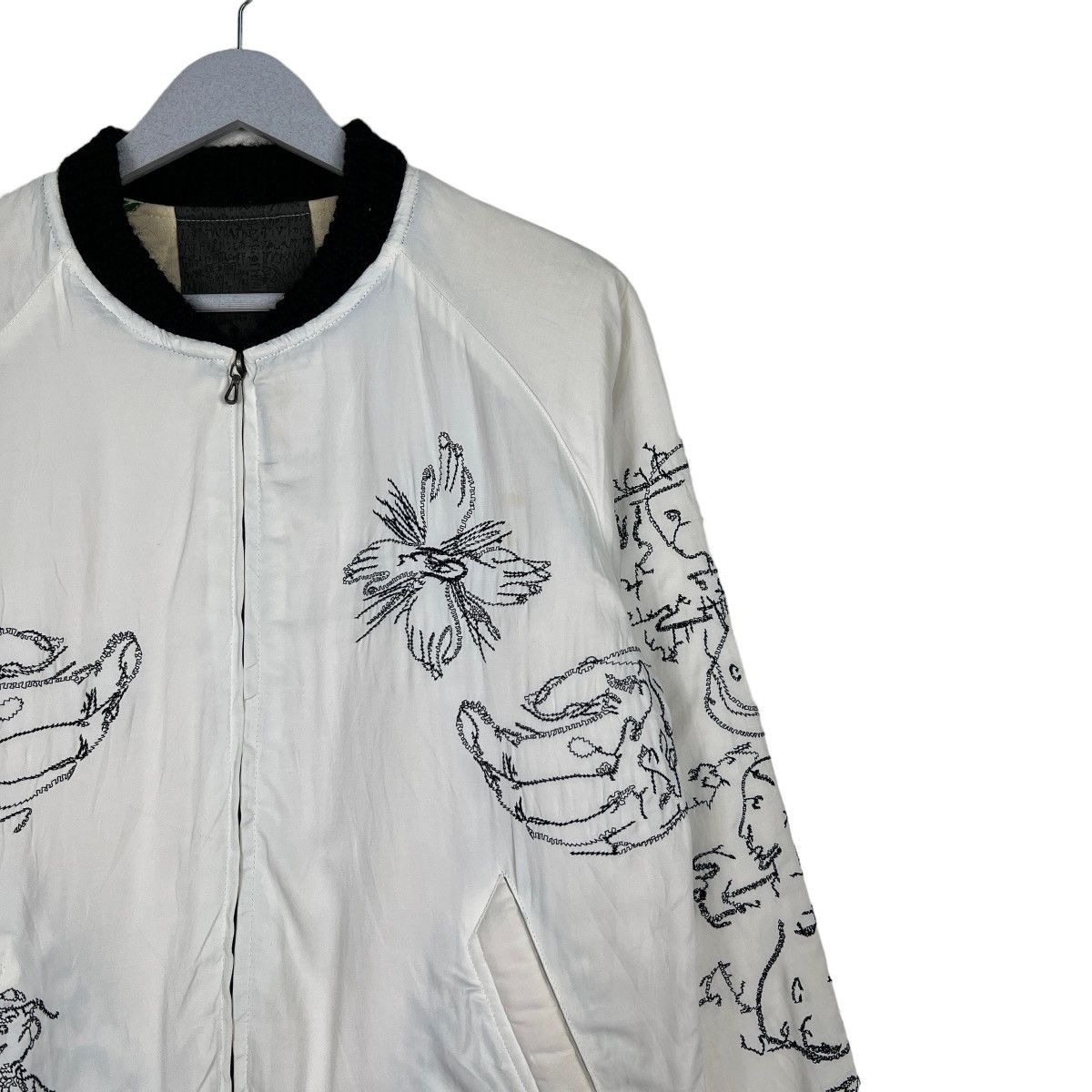 Japanese Brand 🔥 REBIRTH EMBROIDERY BOMBER JACKET MADE IN JAPAN Size US S / EU 44-46 / 1 - 6 Thumbnail