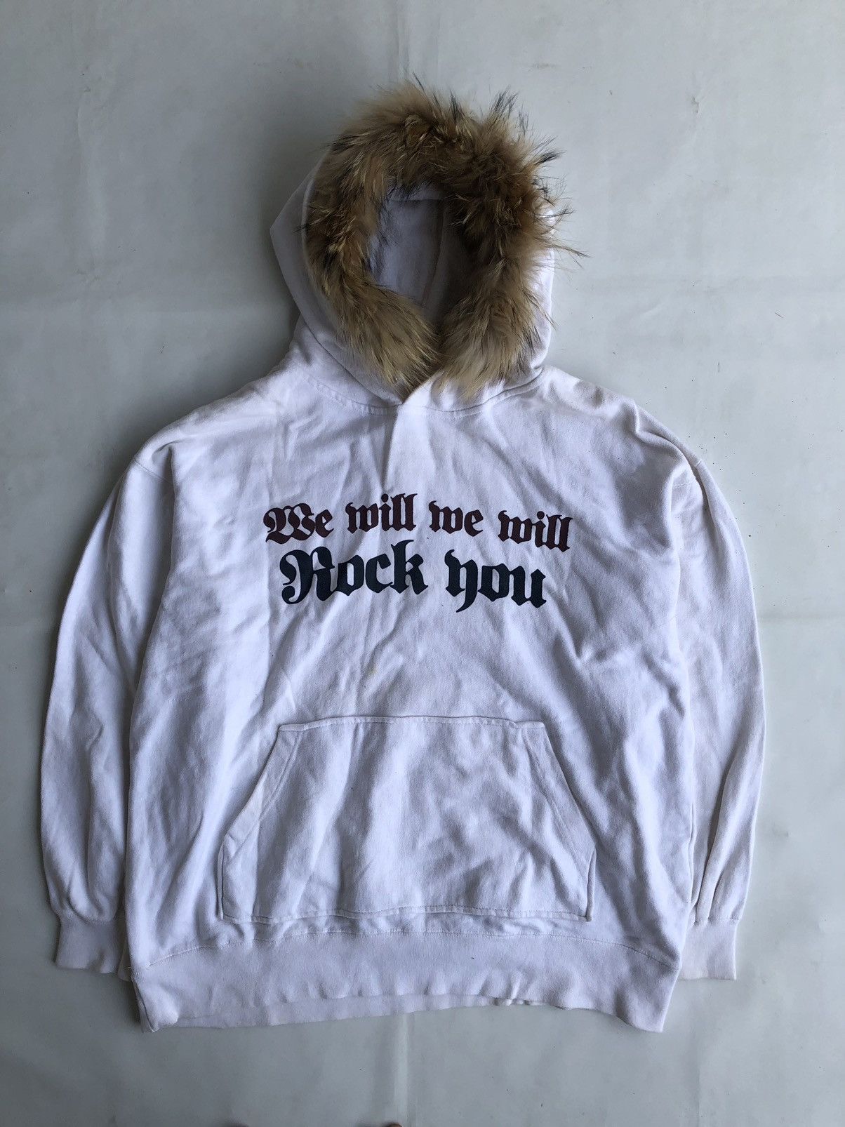 If Six Was Nine × Japanese Brand × Le Grande Bleu (L.G.B.) Poem Fur Hoodie Gothic Punk Ifsixwasnine Style Size US L / EU 52-54 / 3 - 1 Thumbnail