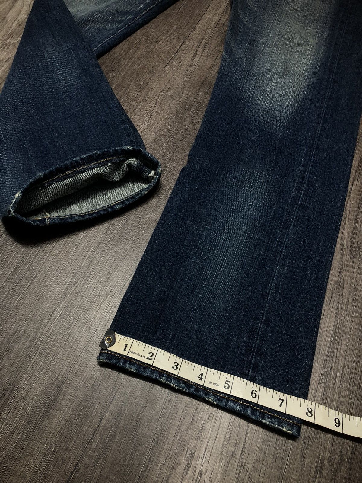 Designer × Japanese Brand × Vintage Vintage Chesty Buckle Back Denim Jeans Japanese Brand Size US 32 / EU 48 - 10 Thumbnail