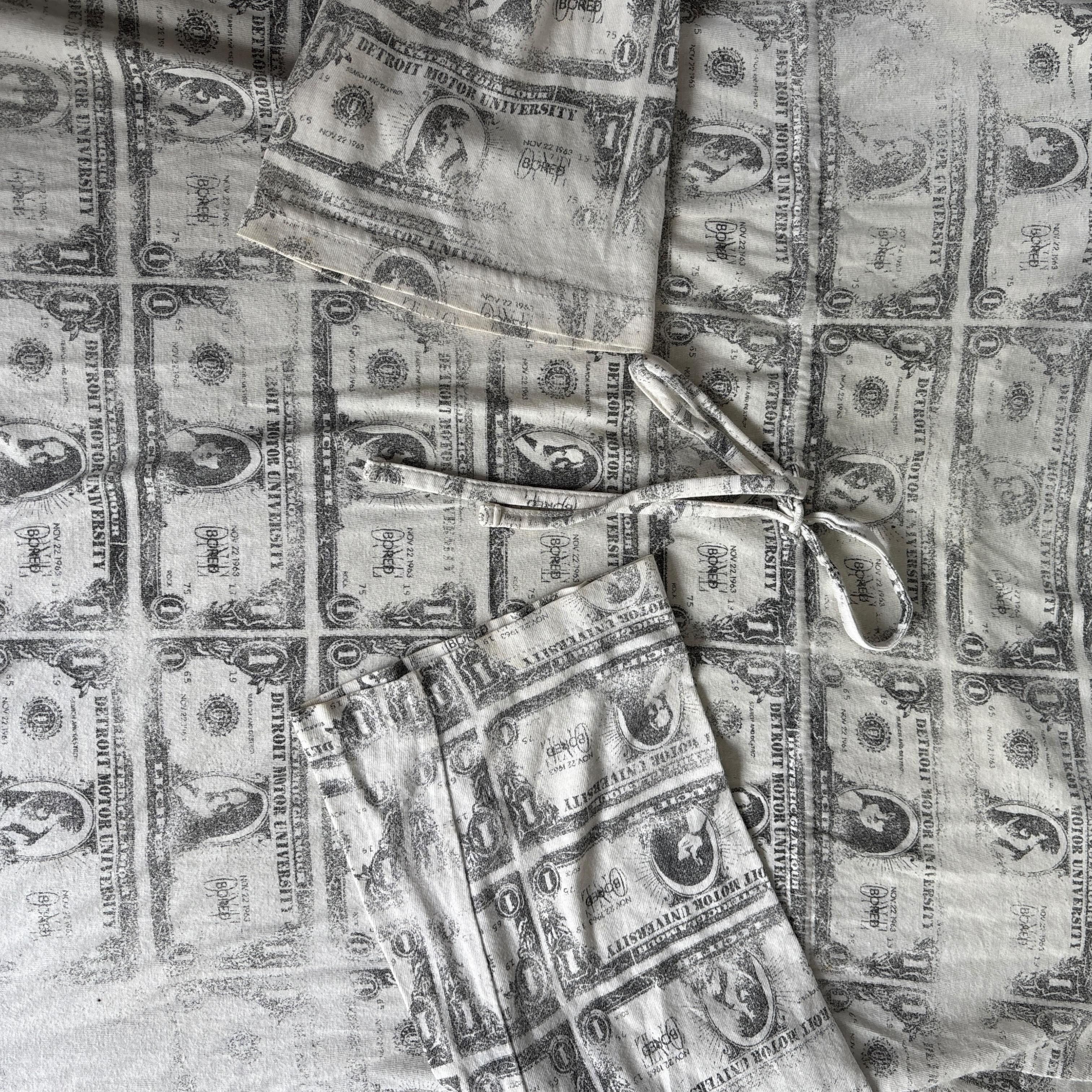 Hysteric Glamour Vintage Hysteric Glamour Women Gray Tunic Dollar Print Size M / US 6-8 / IT 42-44 - 7 Thumbnail