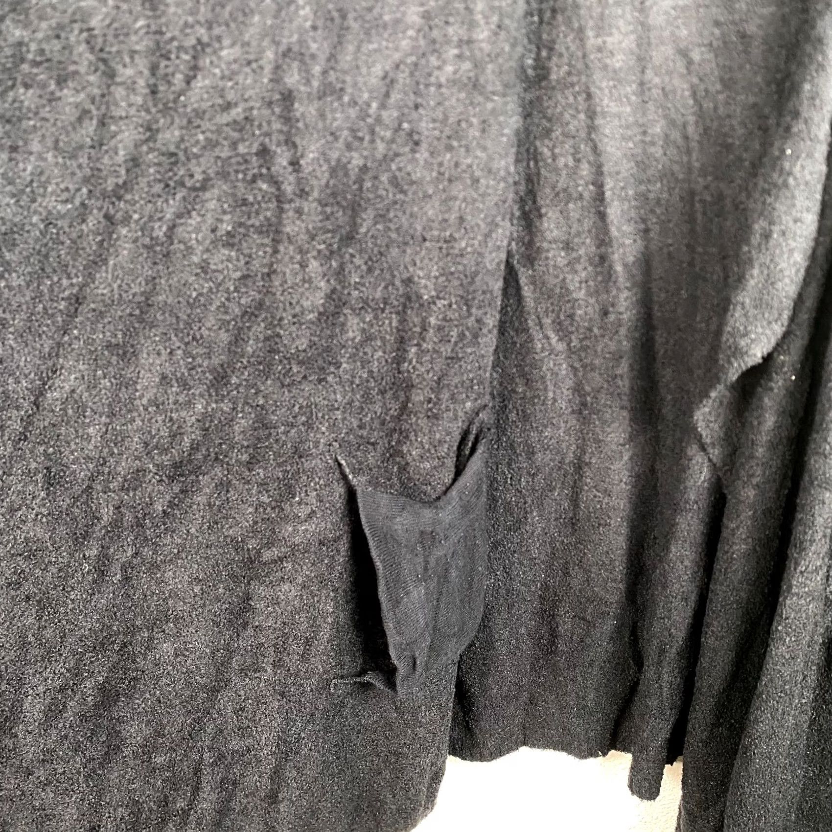 Vintage BAREFOOT DREAMS Cardigan Island Wrap Lite Open Front Long Sleeve L/XL Black Women Sweater Pockets 903 Vintage No Size L / US 10 / IT 46 - 3 Thumbnail