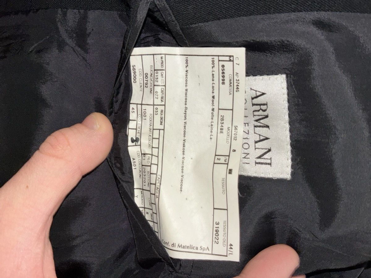 Armani Collezioni Armani collezioni black blazer Size US L / EU 52-54 / 3 - 5 Thumbnail