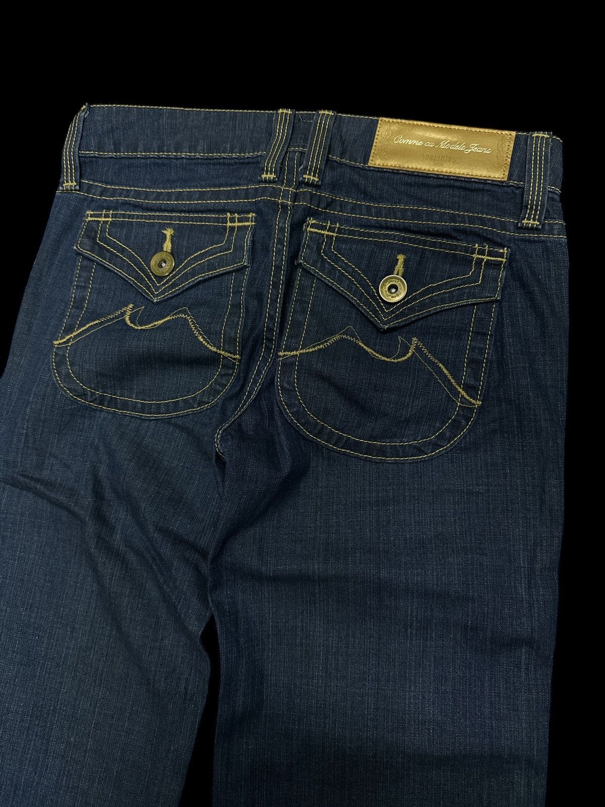 Japanese Brand Flare 💥 Something Comme models Bootcut Denim💥 Size US 30 / EU 46 - 3 Thumbnail