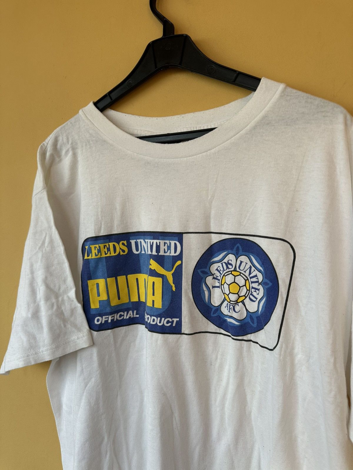 Puma Puma Rare Leeds United Vintage 90s Training T Shirt size L Size US L / EU 52-54 / 3 - 2 Thumbnail