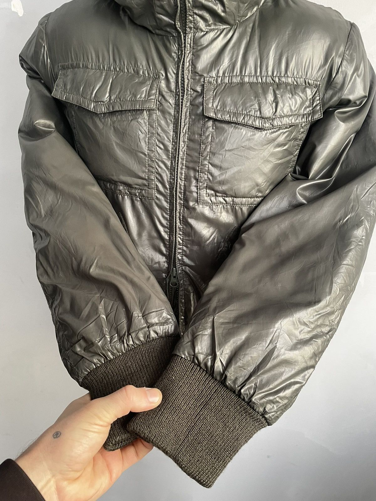 If Six Was Nine Hysteric glamour style fur hood bomber cropped jacket y2k Size US M / EU 48-50 / 2 - 7 Thumbnail