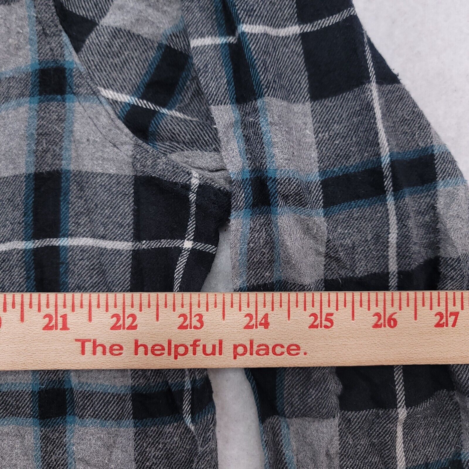 Sonoma Sonoma Tartan Flannel Button Up Shirt Men Size XL Gray Black Size US XL / EU 56 / 4 - 8 Thumbnail