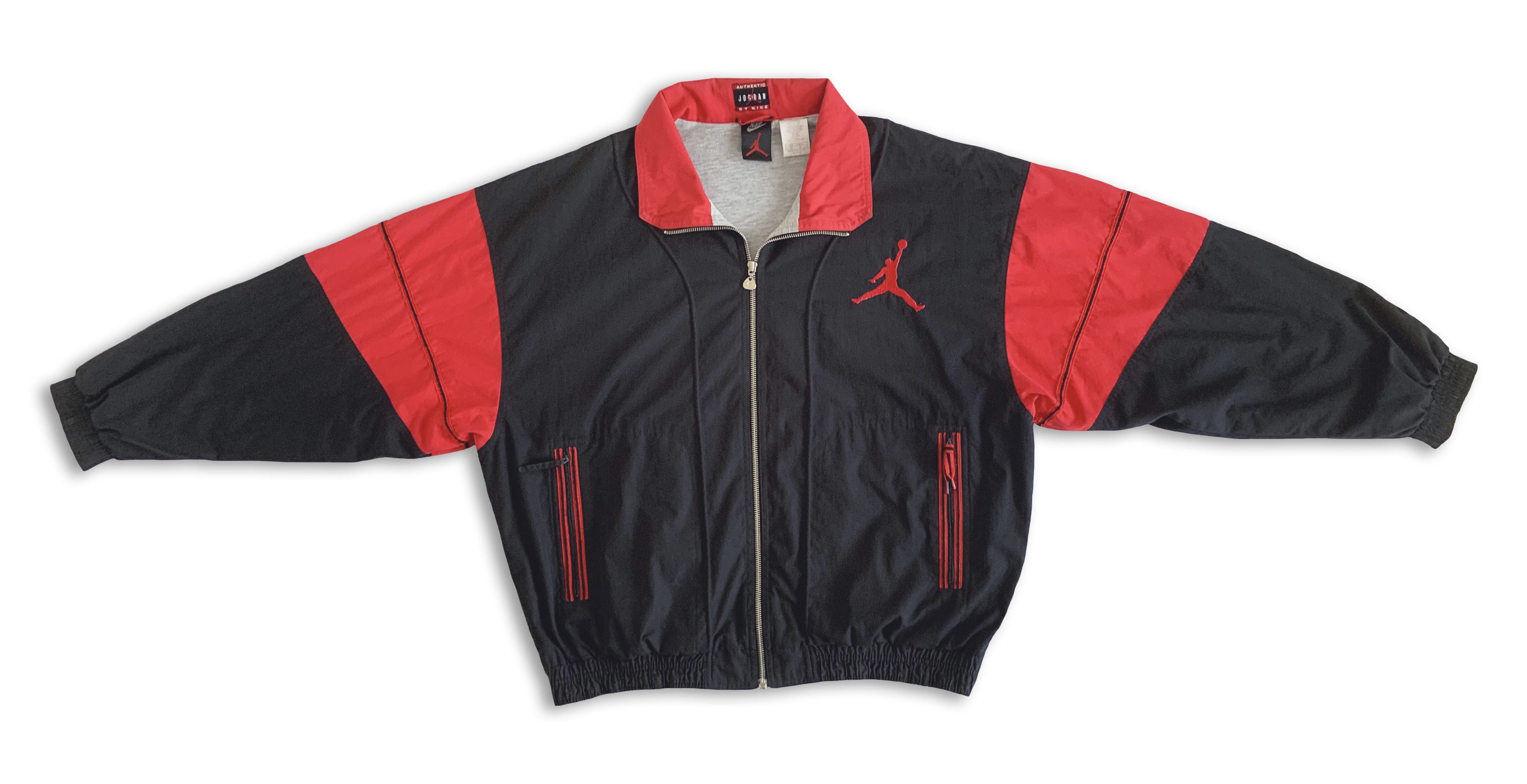 Jordan Brand Vintage 90s NIKE Air Jordan Windbreaker Jacket Jumpman Rare Size US M / EU 48-50 / 2 - 8 Thumbnail