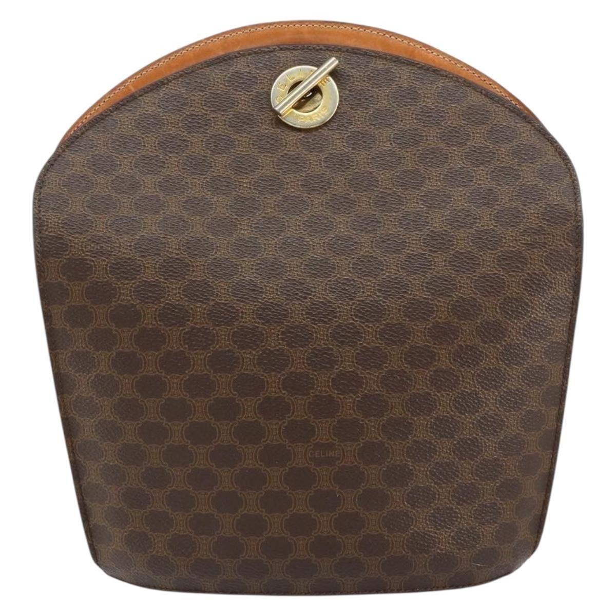 Celine Celine Vintage Macadam Shoulder Bag Canvas Size ONE SIZE - 1 Thumbnail