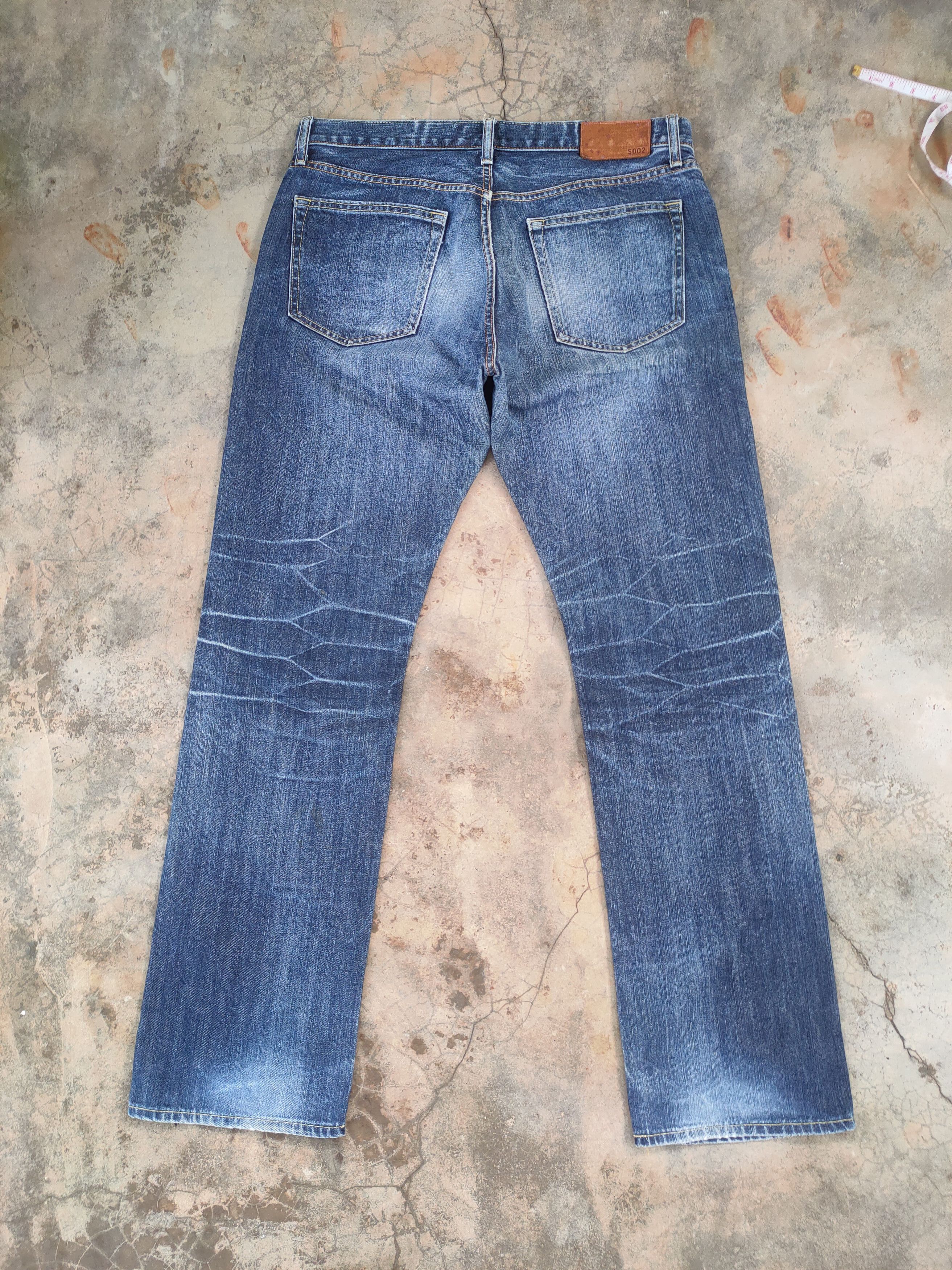 Japanese Brand W36 VINTAGE JAPANESE FADED DISTRESSED JEANS DENIM PANTS Size US 36 / EU 52 - 8 Thumbnail