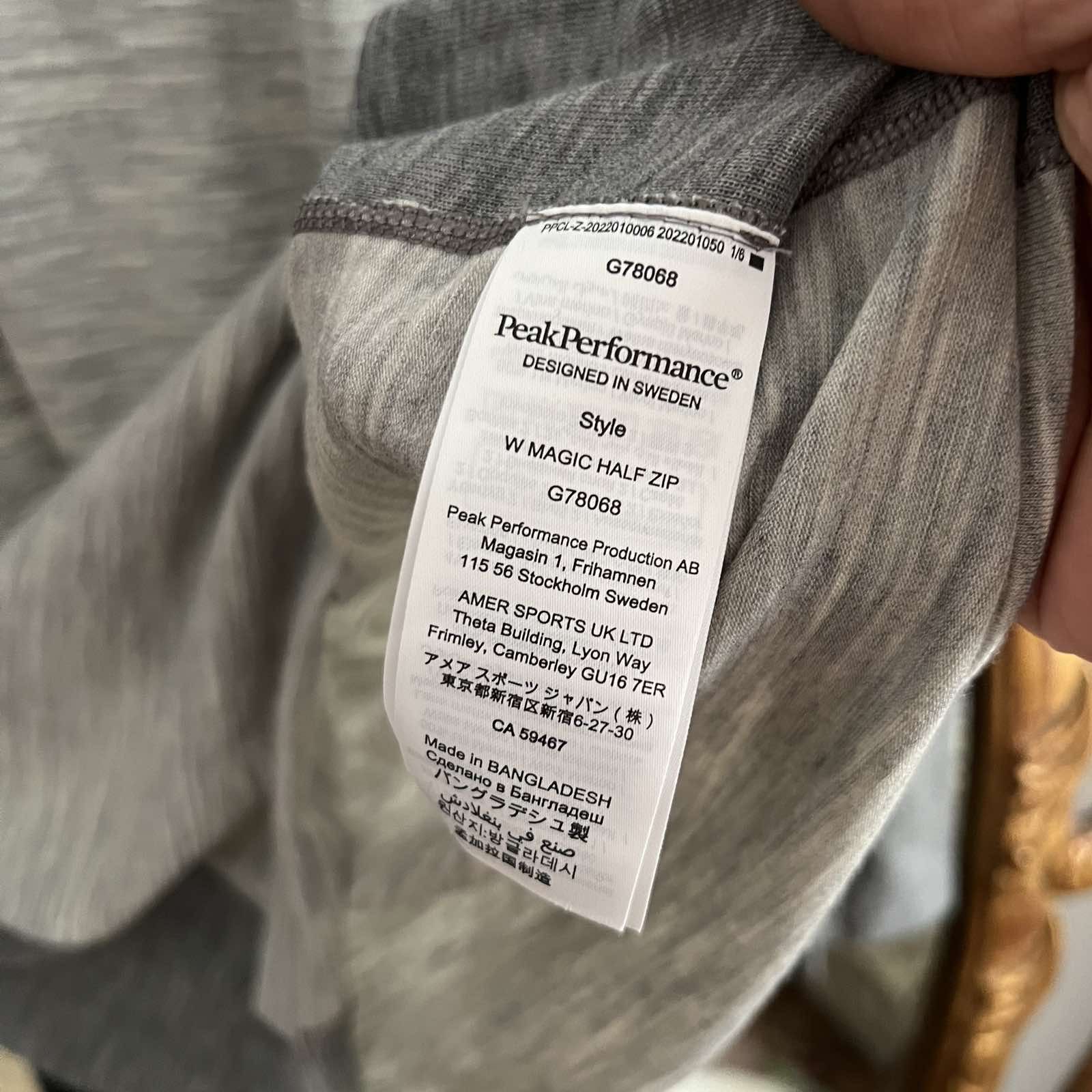 Peak Performance Peak performance Longsleeve merino wool gorpcore thermo Size L / US 10 / IT 46 - 6 Thumbnail