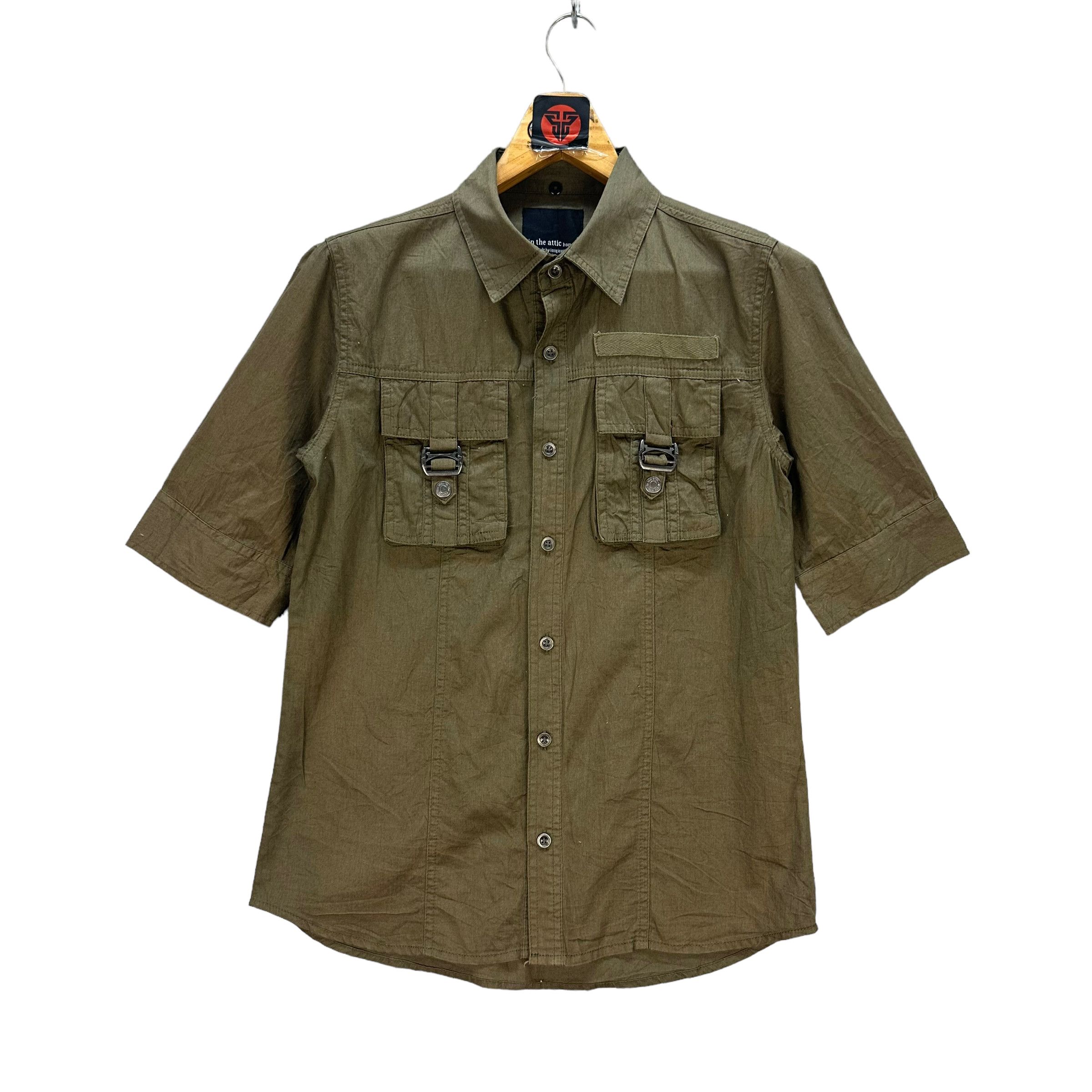 In The Attic IN THE ATTIC SHORT SLEEVE BUTTON UP SHIRTS #7492-148 Size US M / EU 48-50 / 2 - 1 Thumbnail
