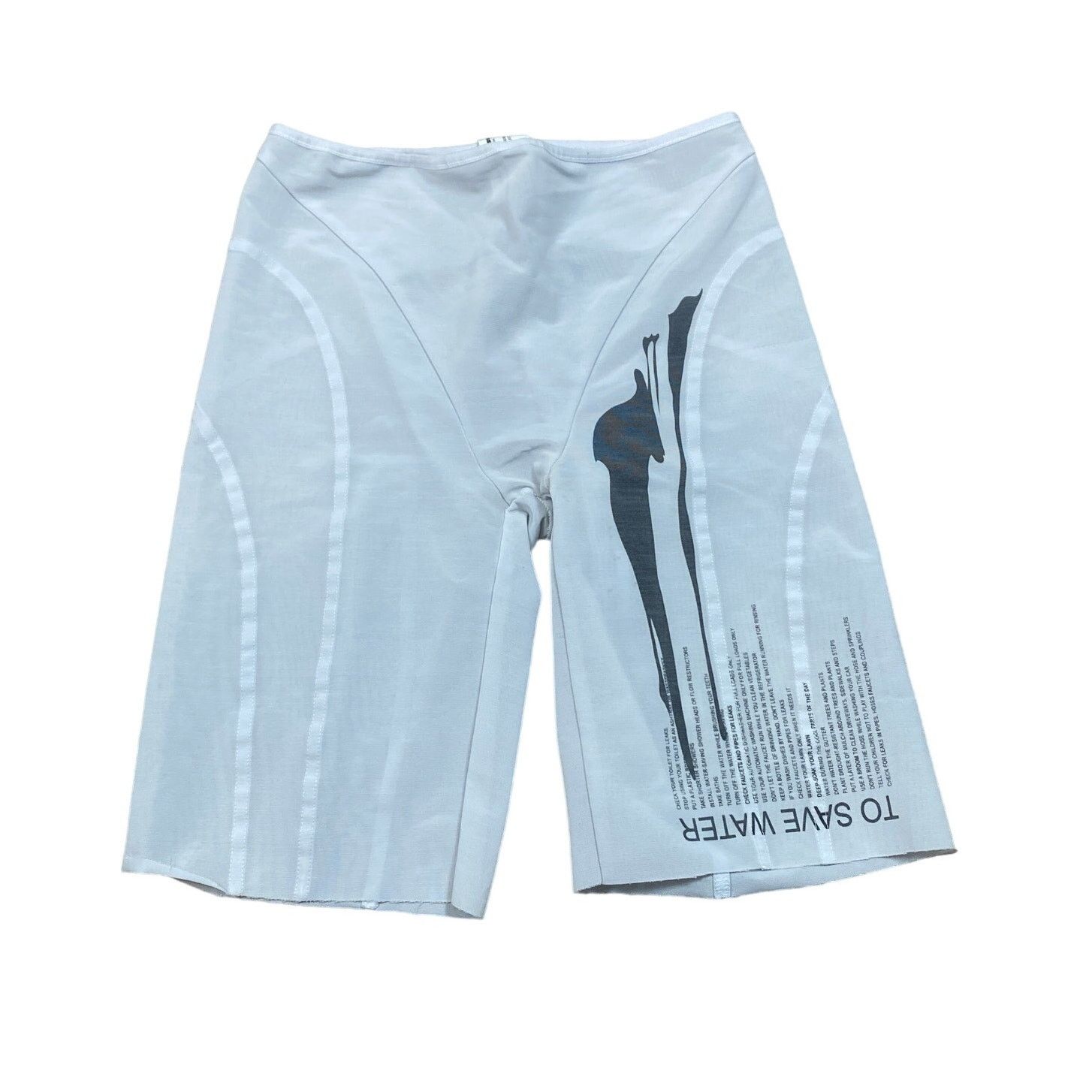 Designer TTSWTRS To Save Water Mesh Shorts Women's M Streetwear Size 24" / US 00 / IT 34 - 1 Thumbnail