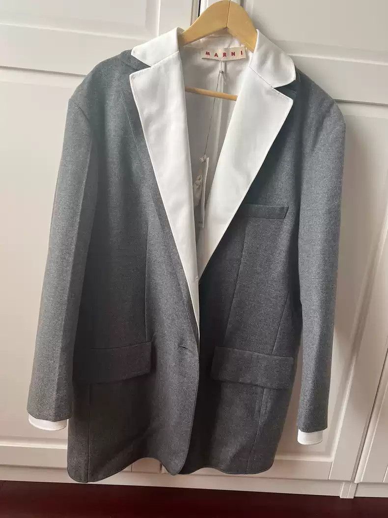 marni Sheep wool suit jacket