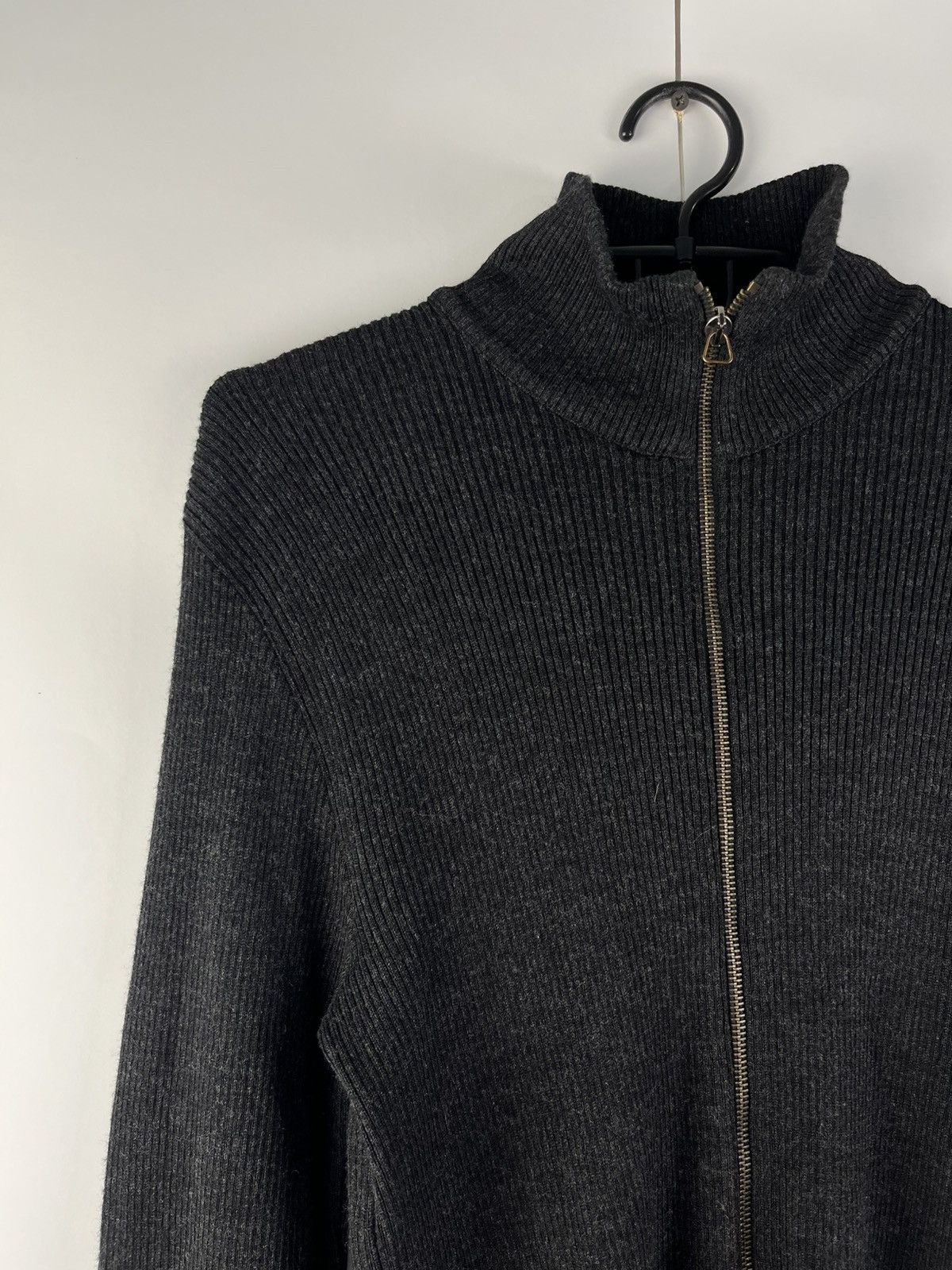 Dolce & Gabbana Dolce & Gabbana D&G Vintage Wool Full Zip Sweater Italy Size US M / EU 48-50 / 2 - 2 Thumbnail