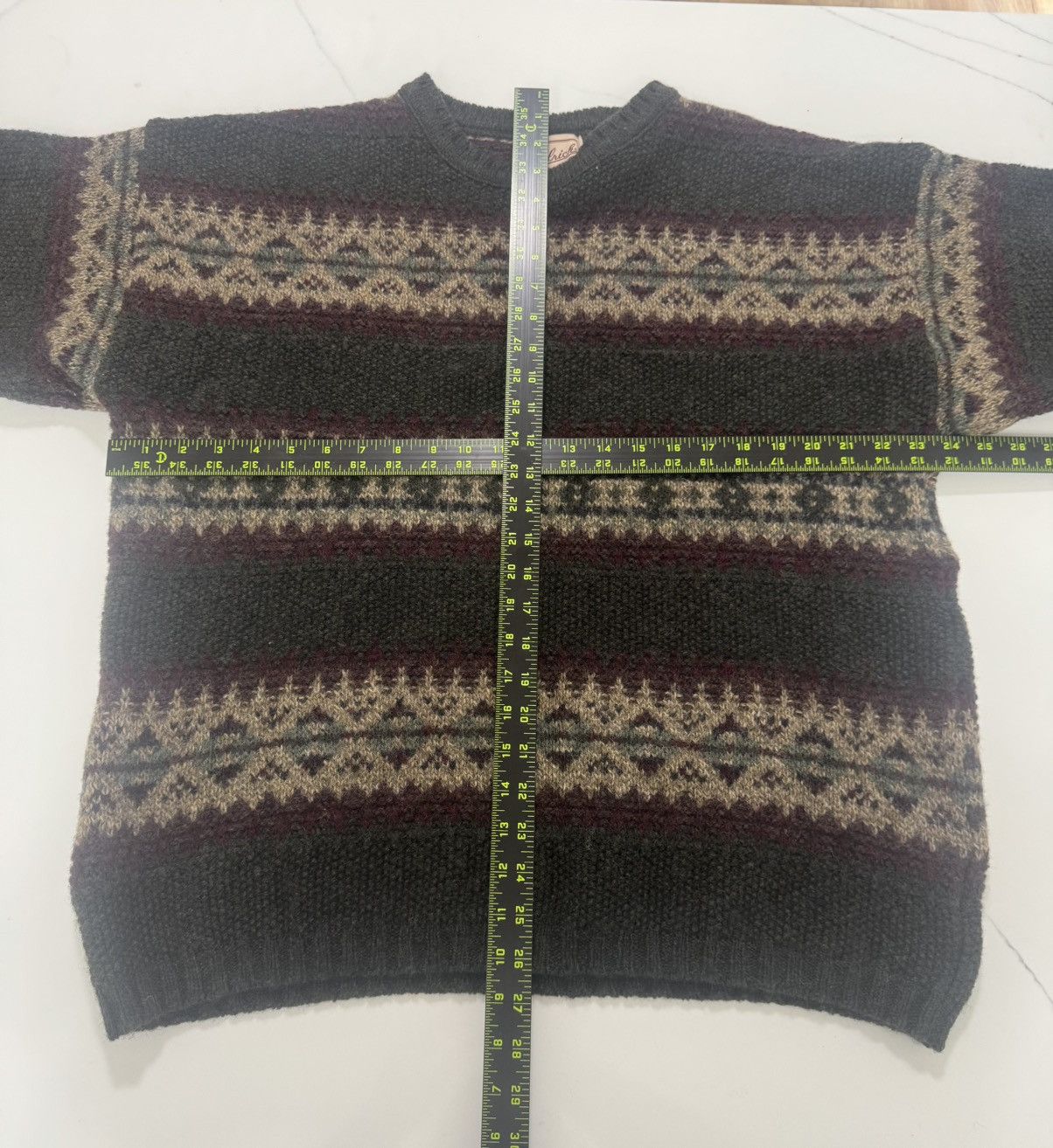 Woolrich Woolen Mills Vintage Woolrich fair isle wool sweater Size US L / EU 52-54 / 3 - 5 Thumbnail
