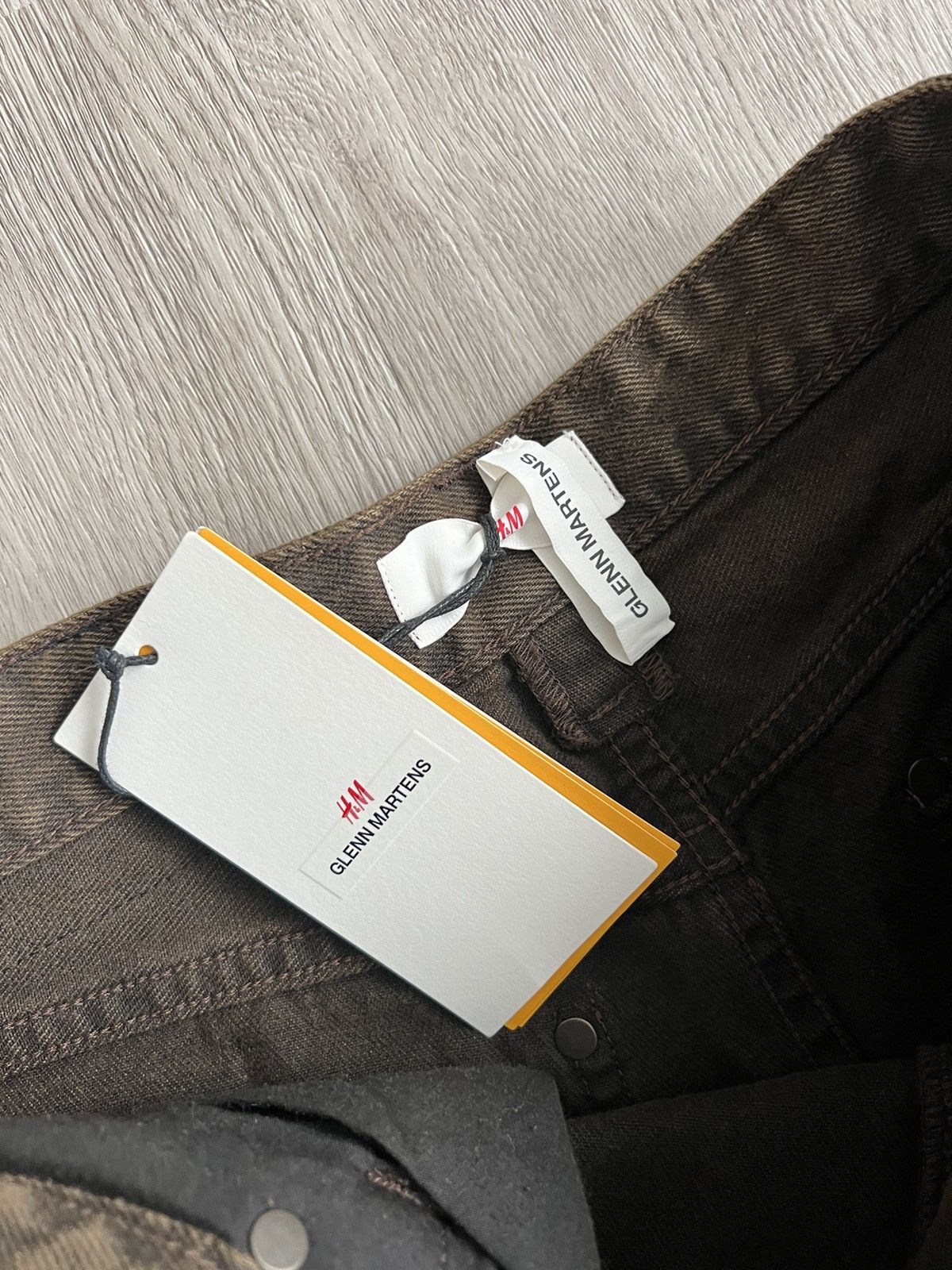 Y/Project Glenn Martens x H&M Slouchy Twillpants size 48 (EU) Size US 32 / EU 48 - 4 Thumbnail