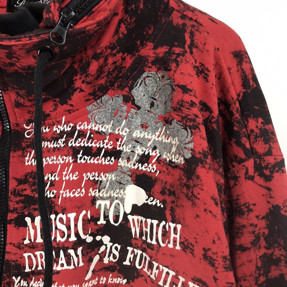 If Six Was Nine × Japanese Brand × Le Grande Bleu (L.G.B.) Japanese Timestep sparkling skull cross ifsix goabono style Size US XL / EU 56 / 4 - 5 Thumbnail