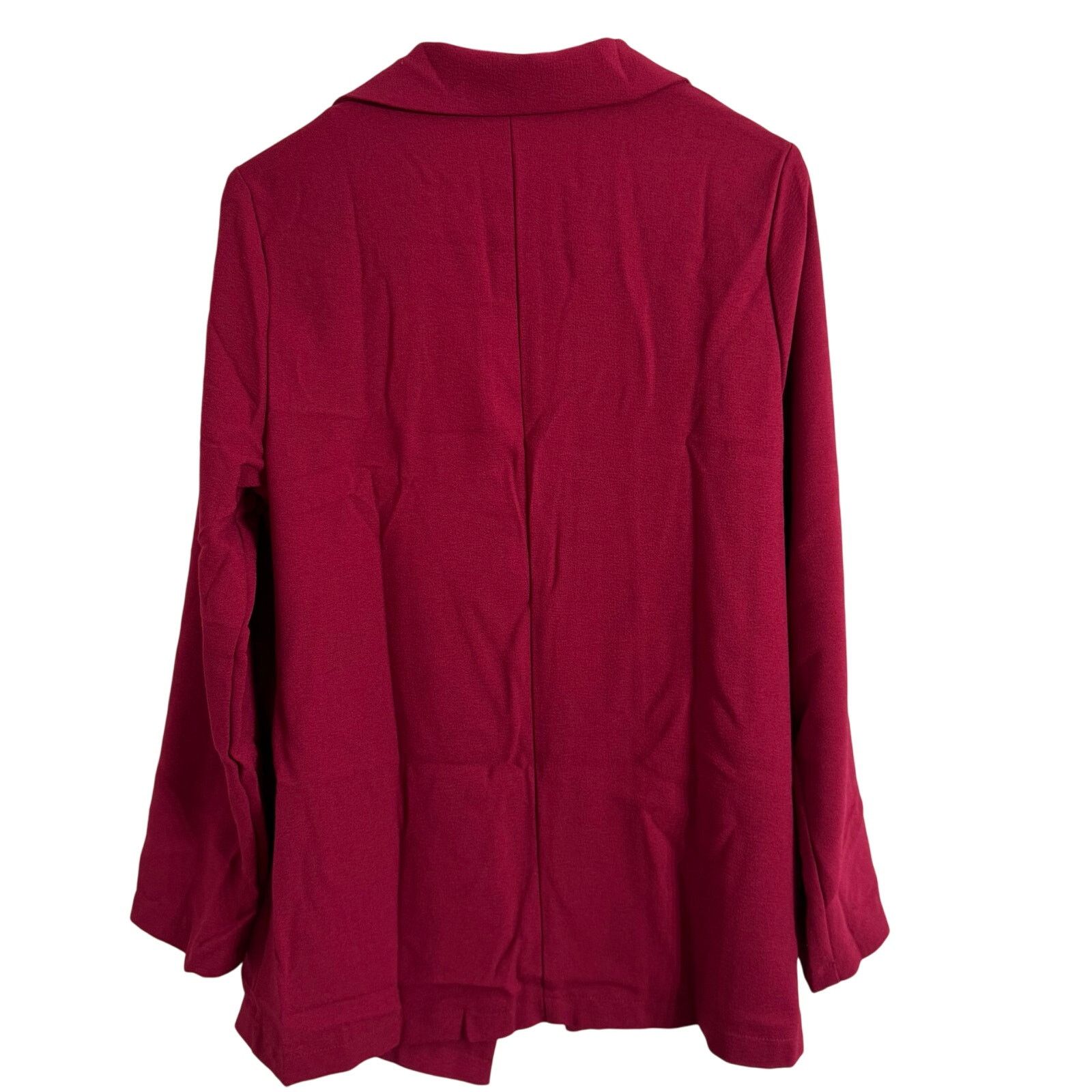 Other Lush Red Pink Open Front Jacket Blazer Size Large Size L / US 10 / IT 46 - 2 Thumbnail