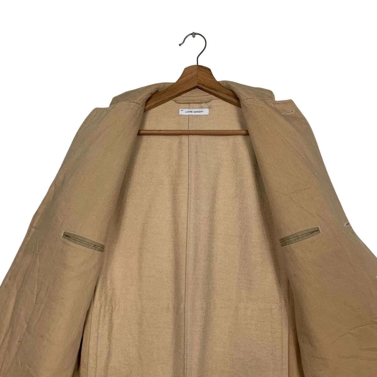 Japanese Brand LIVING CONCEPT 4 Pocket Casual Jacket #2678-C120 Size US M / EU 48-50 / 2 - 12 Thumbnail