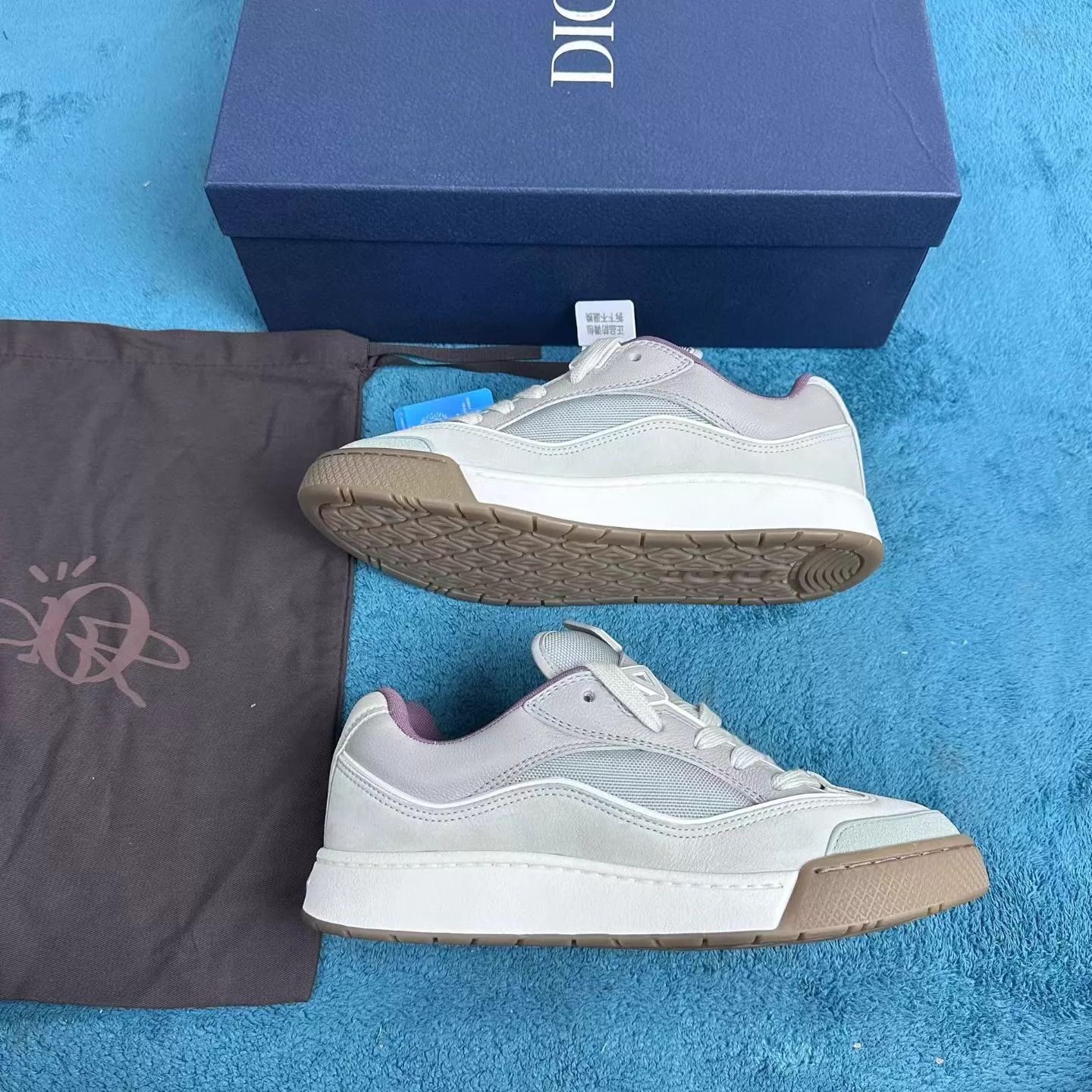 Dior Cactus Jack x Dior B713 Bread Shoe Teal EUR 41 Size US 8 / EU 41 - 3 Thumbnail