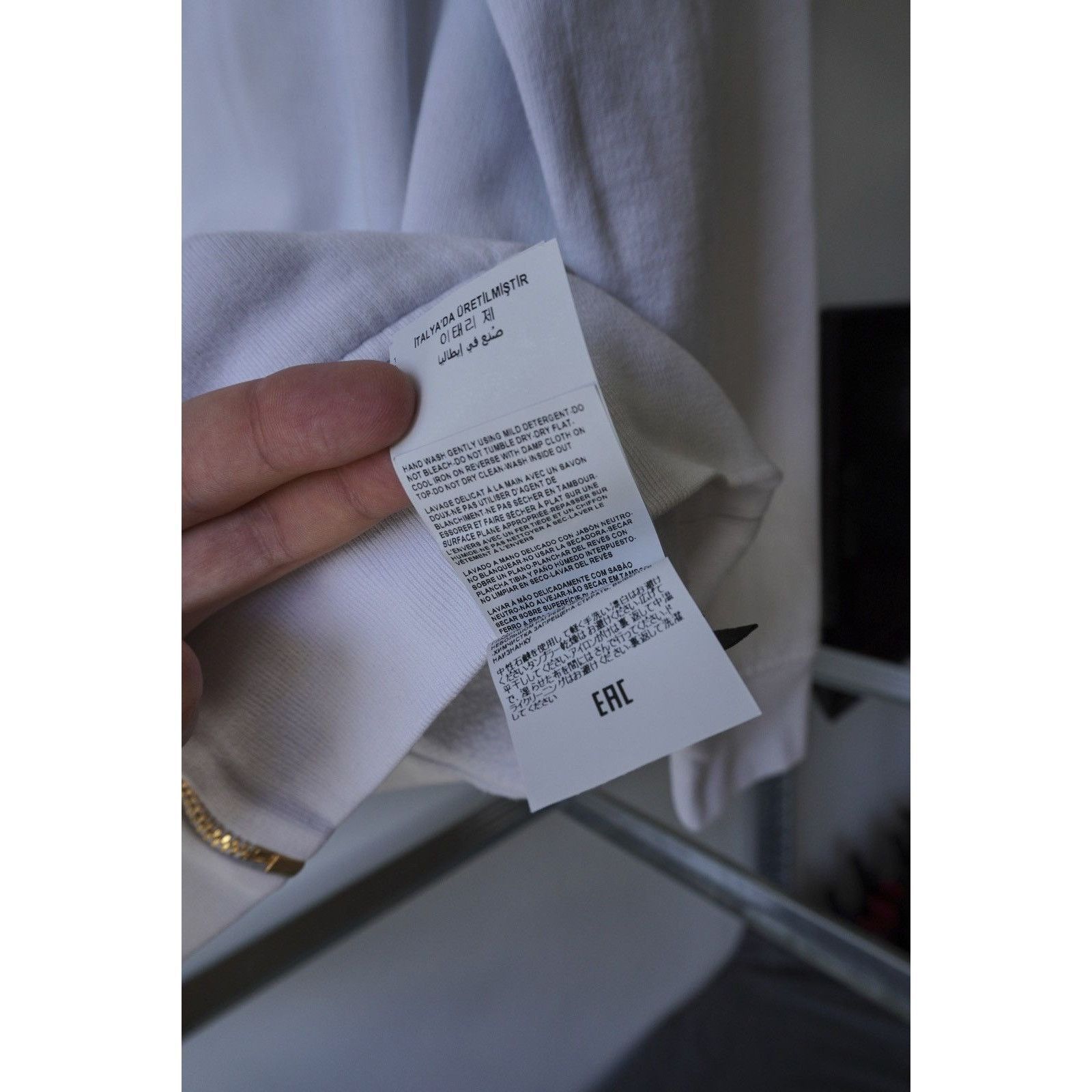 Versace Versace big gold medusa white zip hoodie Size US S / EU 44-46 / 1 - 10 Thumbnail