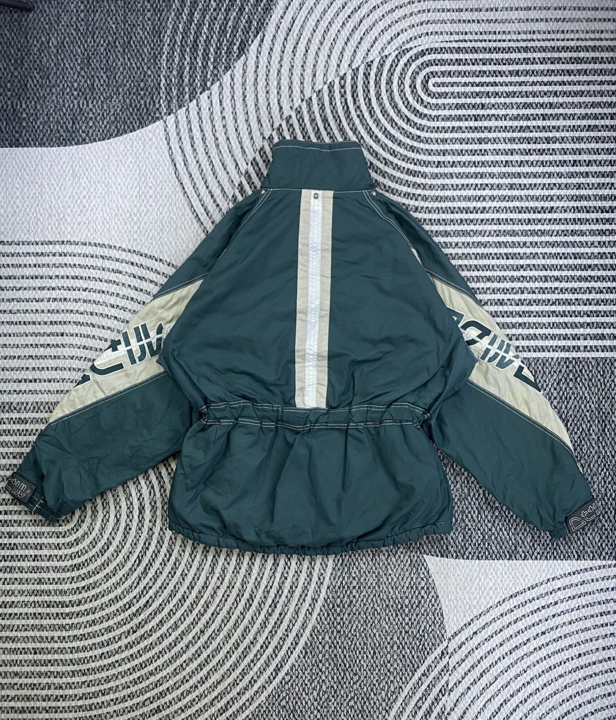 Japanese Brand Vintage Nordica Dark Green Skiwear Jacket Size US XL / EU 56 / 4 - 2 Thumbnail