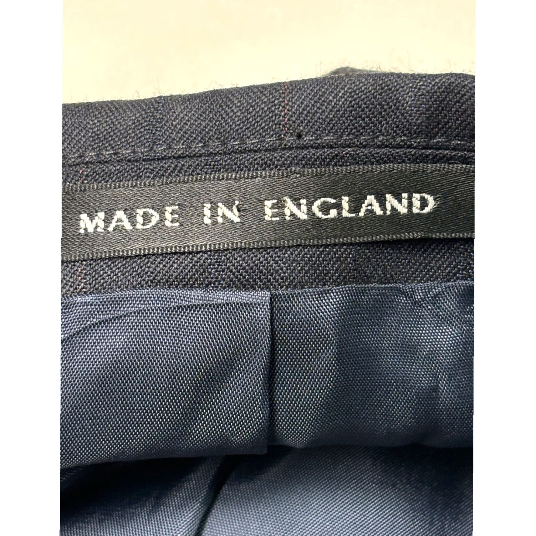 Doublet Alexandre of England Blazer Men’s Black Pinstripe Double Breasted 44 Short Blazer Black Mens 44 Short Formal Workwear Vintage-Style? Size 44R - 4 Thumbnail