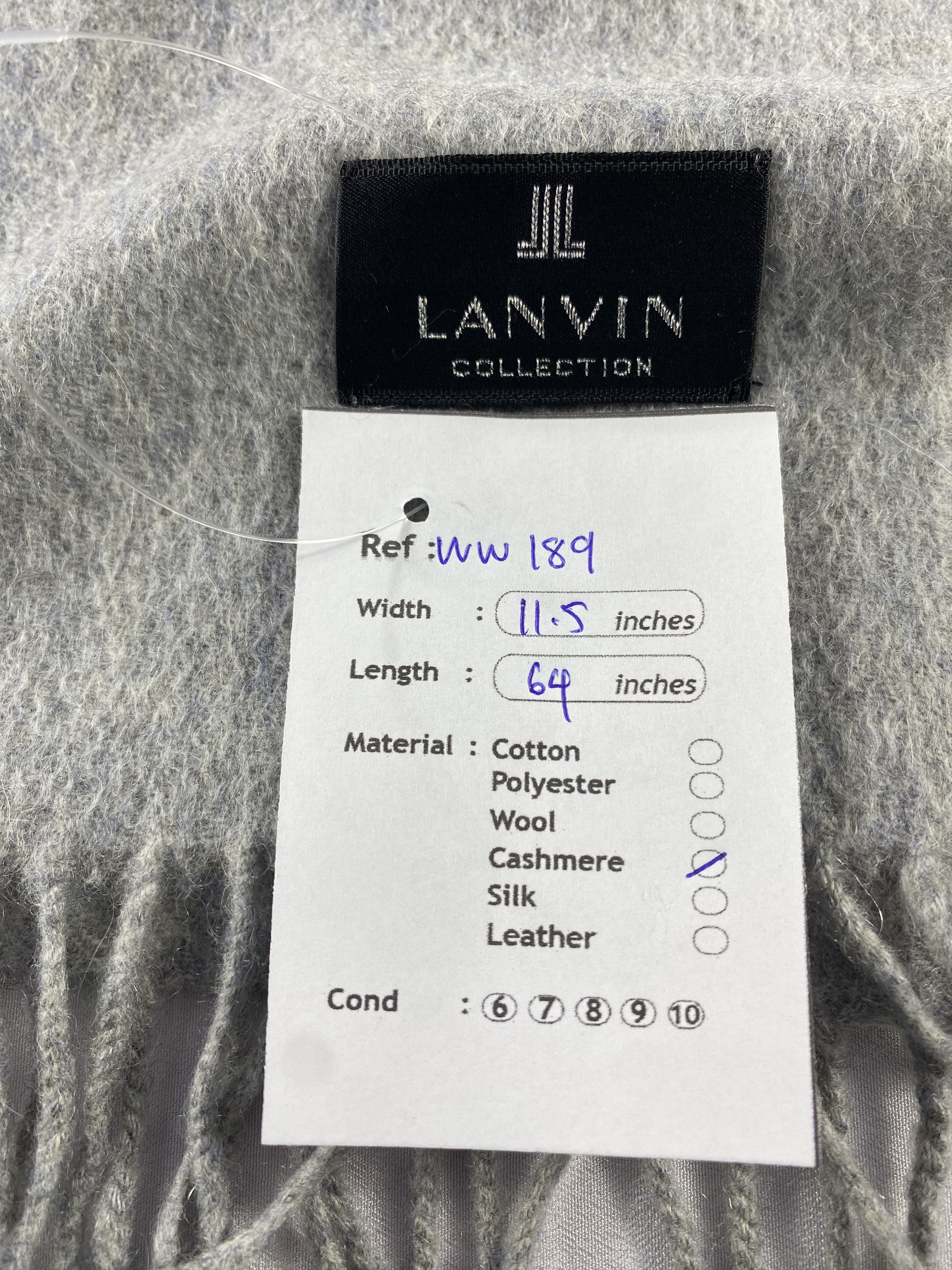 Lanvin × Vintage Lanvin Scarf / Muffler / Neckwear Size ONE SIZE - 7 Thumbnail